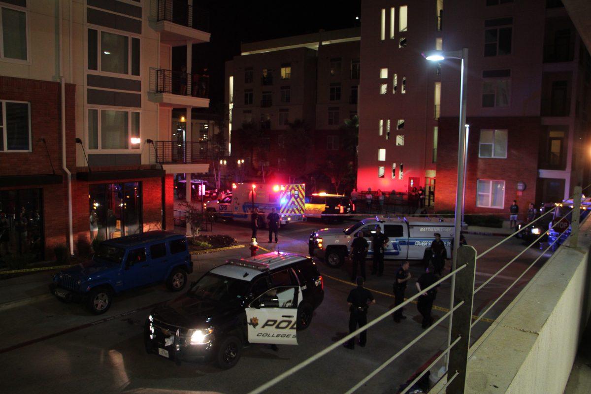 College+Station+Police+Department+confirmed+one+person+dead+after+jumping+from+the+parking+garage+of+Northpoint+Crossing+apartments.+More+information+will+be+available+as+CSPD+conducts+further+investigation.