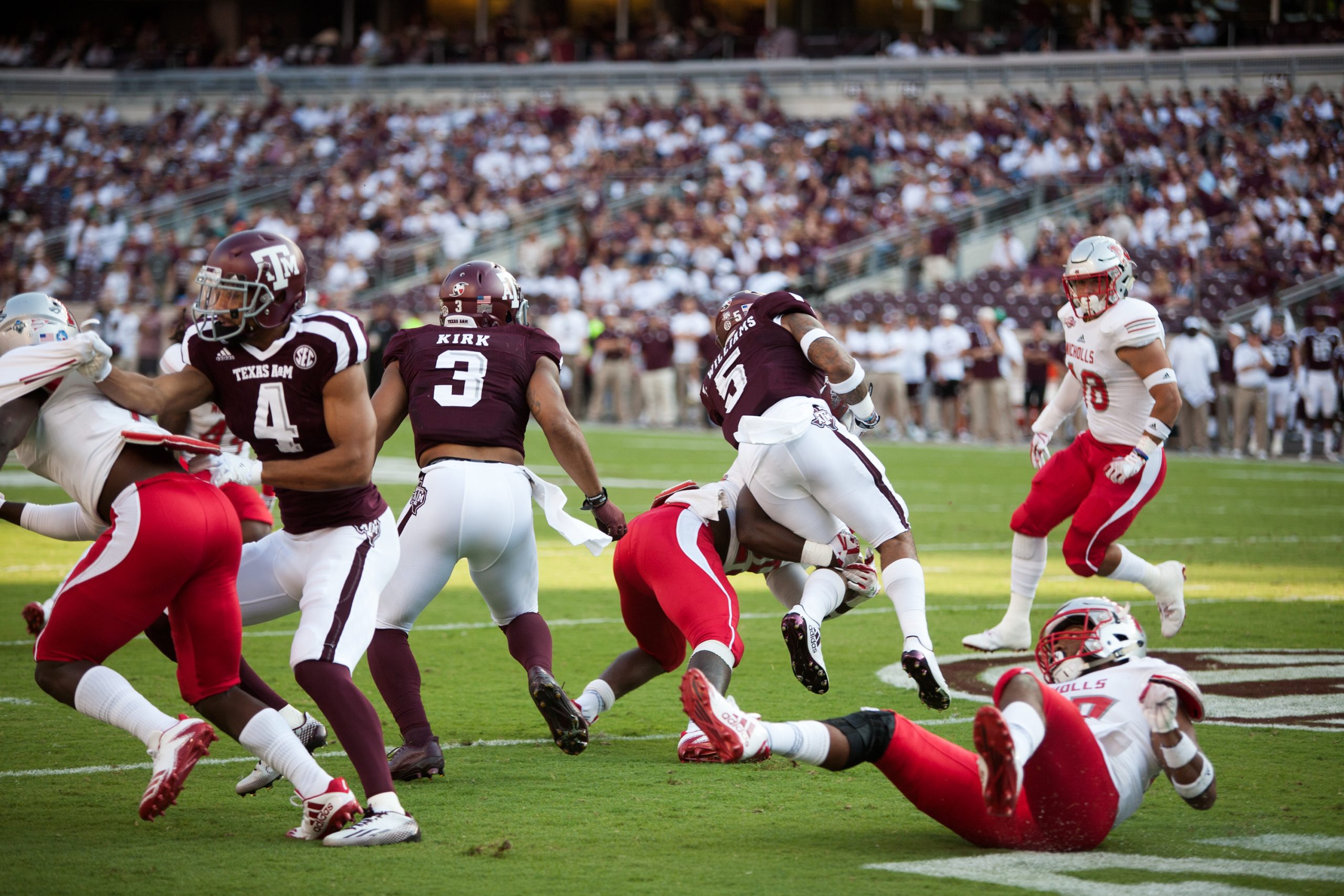 Texas+A%26M+vs.+Nicholls+State