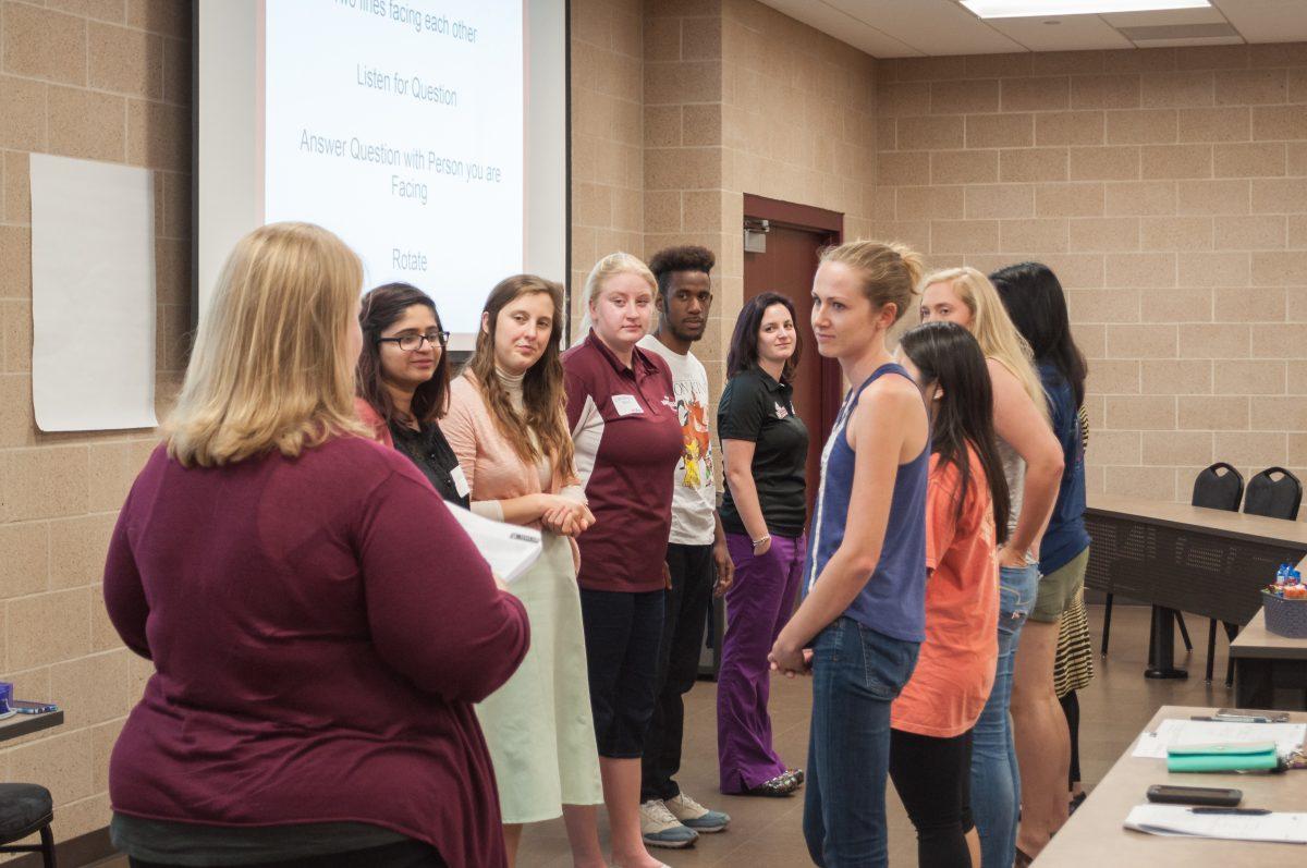 A “Step In, Stand Up” workshop was held in April to educate students on how to support sexual violence survivors.