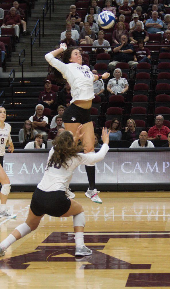 Texas+A%26M+vs.+Arkansas+Volleyball