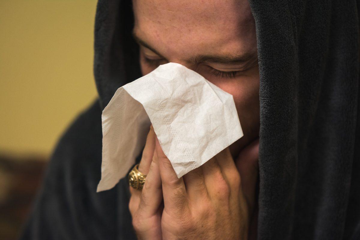 Student Health Services receives about 700 flu cases each year.