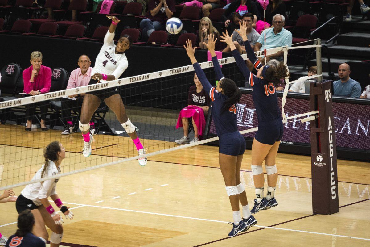 Senior outside hitter Kiara McGee finished Sunday&#8217;s game with 12 kills, 35 total assists and three blocks.&#160;