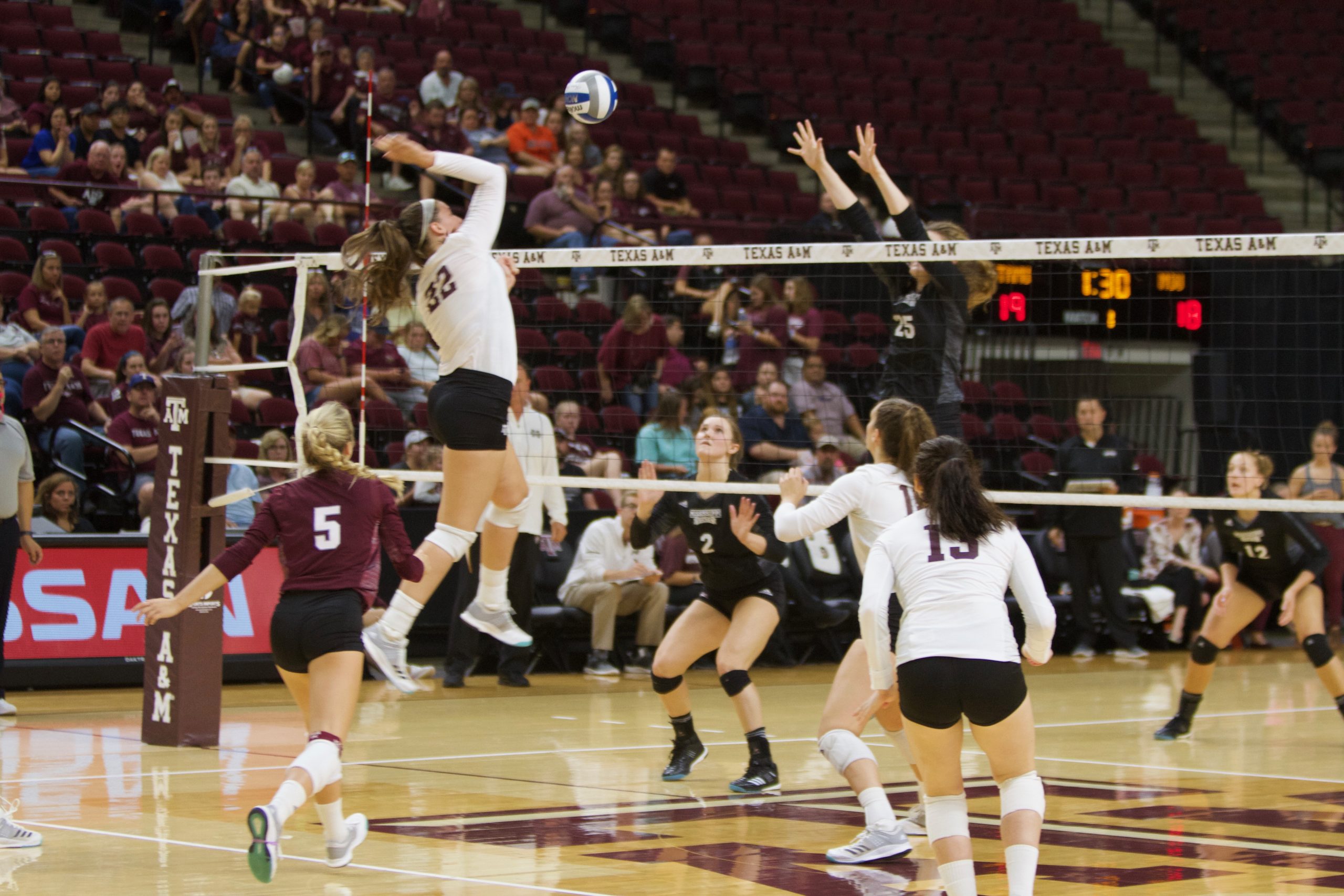 Texas+A%26M+vs.+Mississippi+State+Volleyball