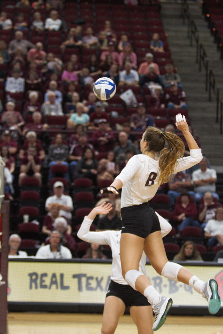 Texas+A%26M+vs.+Arkansas+Volleyball