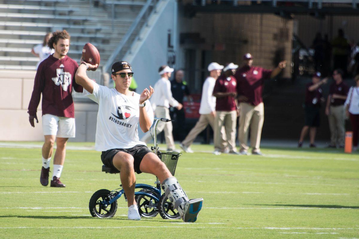 Redshirt freshman quarterback Nick Starkel was cleared to play six weeks after suffering a broken ankle.