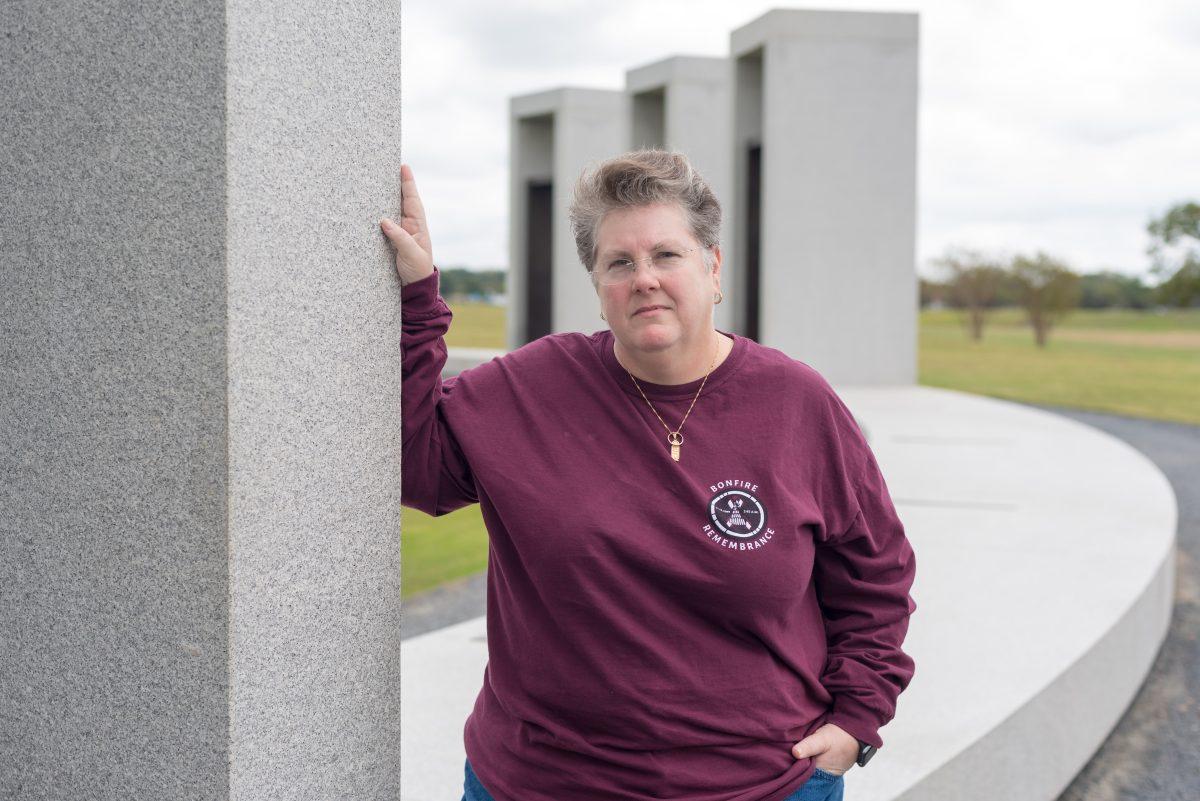 Ann Goodman was a part of the Critical Incident Response Team in 1999 and was one of the people who worked to figure out which students were on site and which were not the night the stack collapsed. 