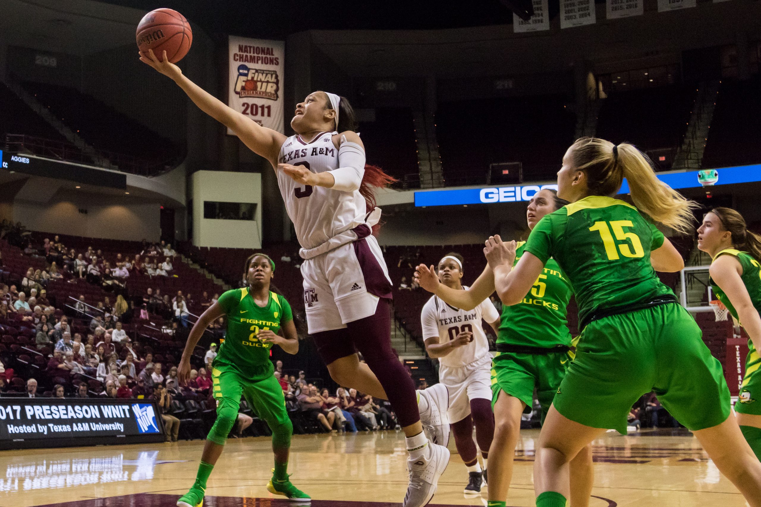 Texas A&M Women's Basketball v. Oregon