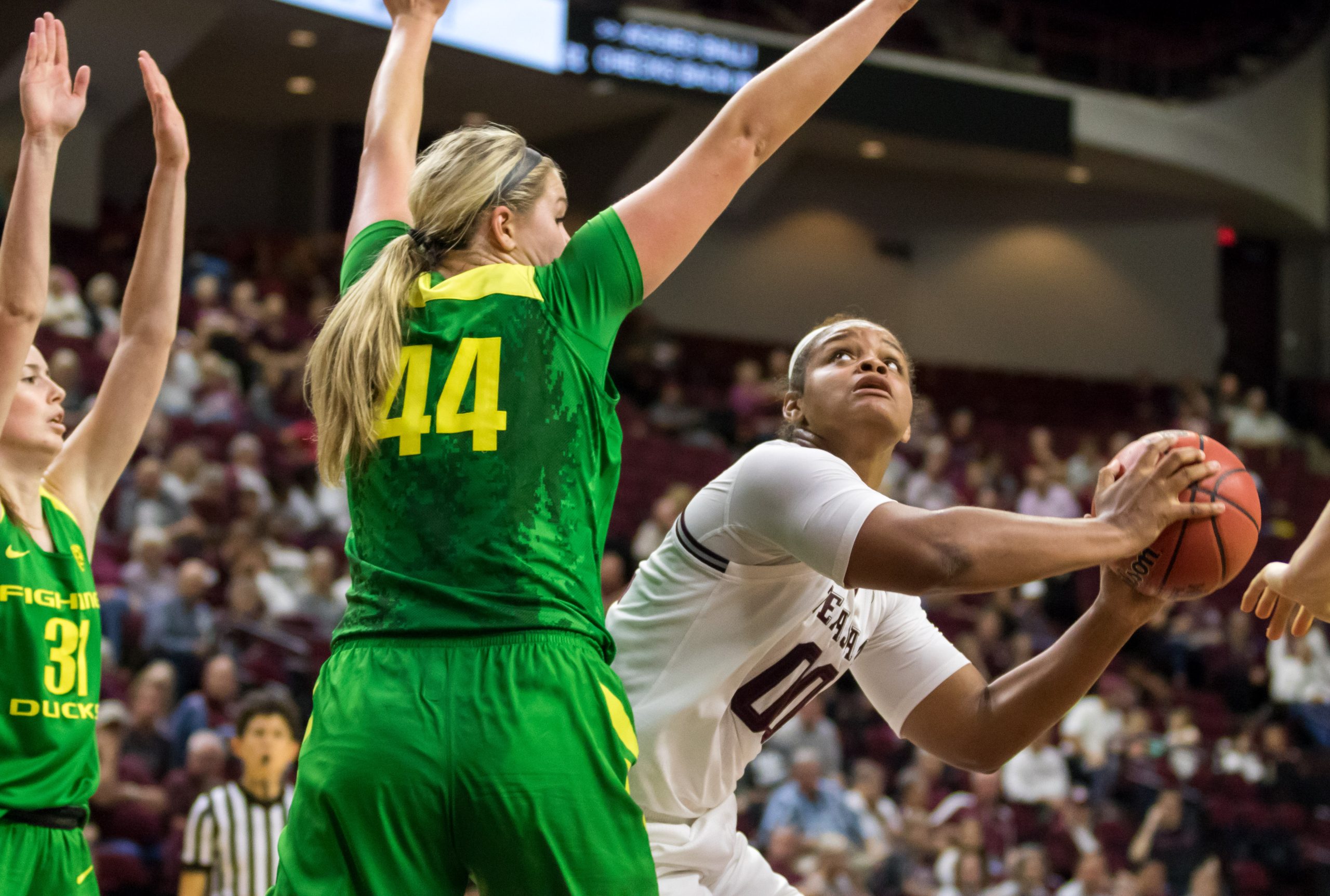 Texas+A%26M+Womens+Basketball+v.+Oregon