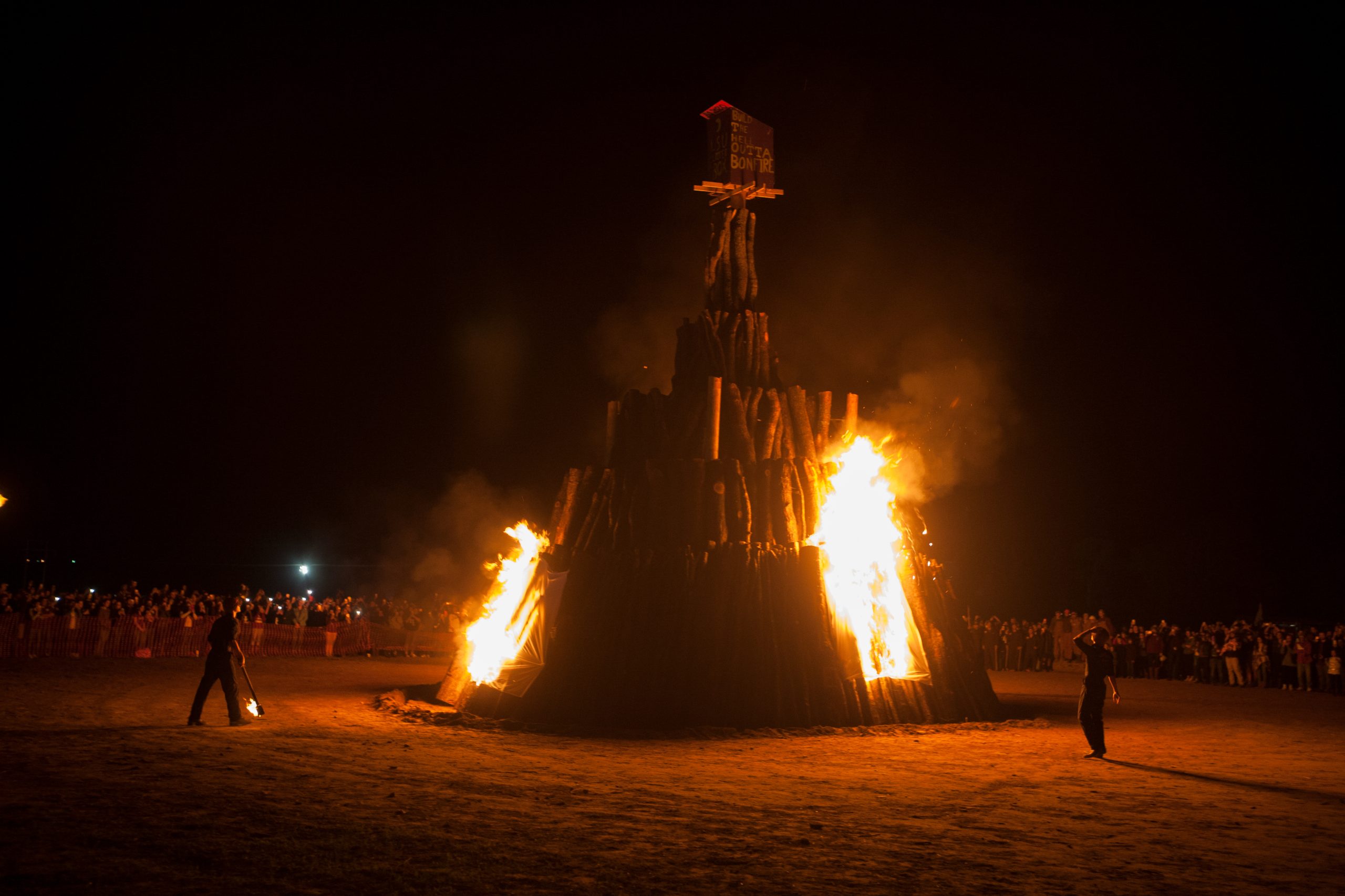 Student Bonfire Burn Night 2017