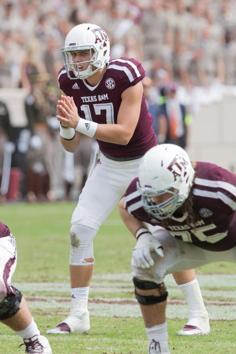 Redshirt freshman quarterback Nick Starkel has a QB rating of 129.47 and is averaging 126.33 passing yards per game. 