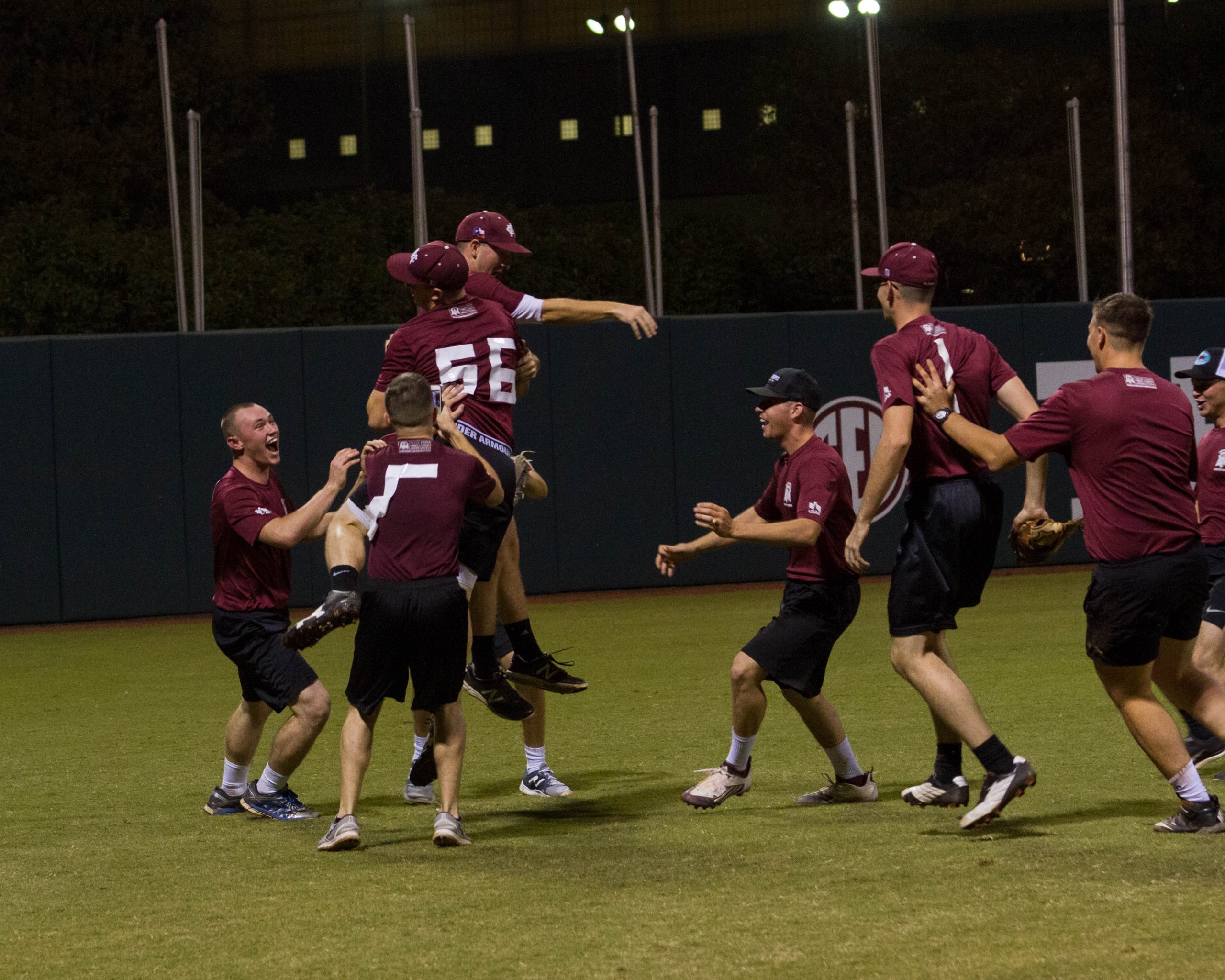 Corps+vs.+IFC+Softball+Game