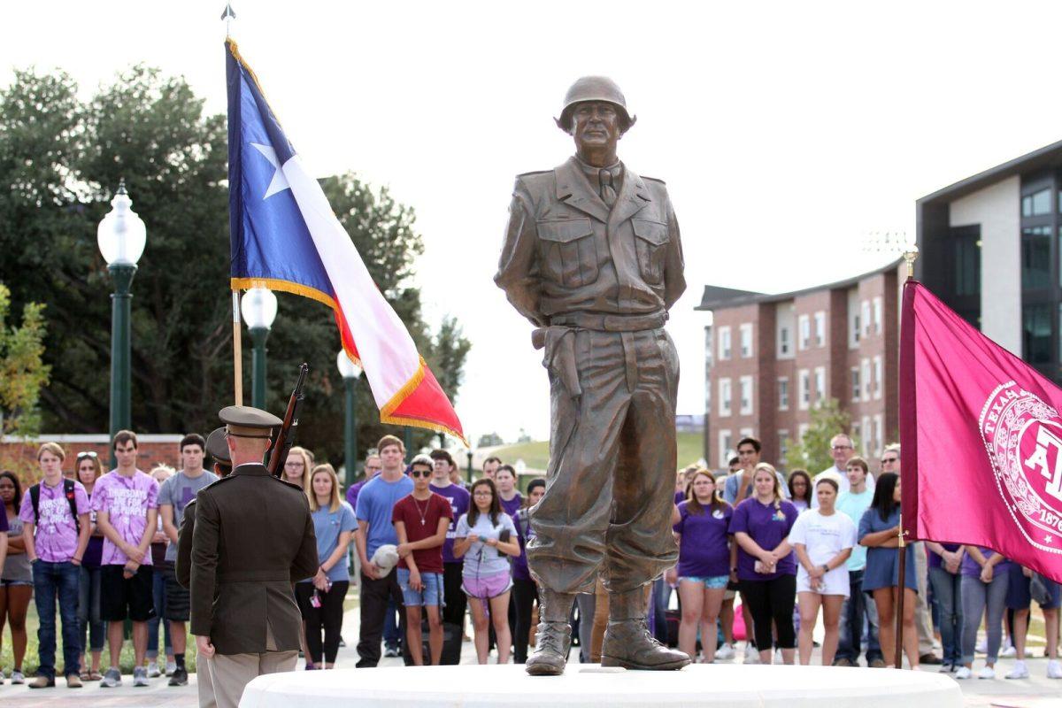 Tarleton State University recently unveiled a statue of General James Earl Rudder on a major pedestrian crossroad on their campus.&#160;&#160;