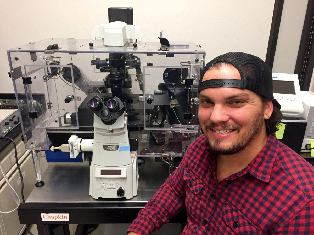 Alfredo Erazo-Oliveras, a Texas A&M University postdoctoral research associate, to receive an NIH research award and a Ford fellowship.