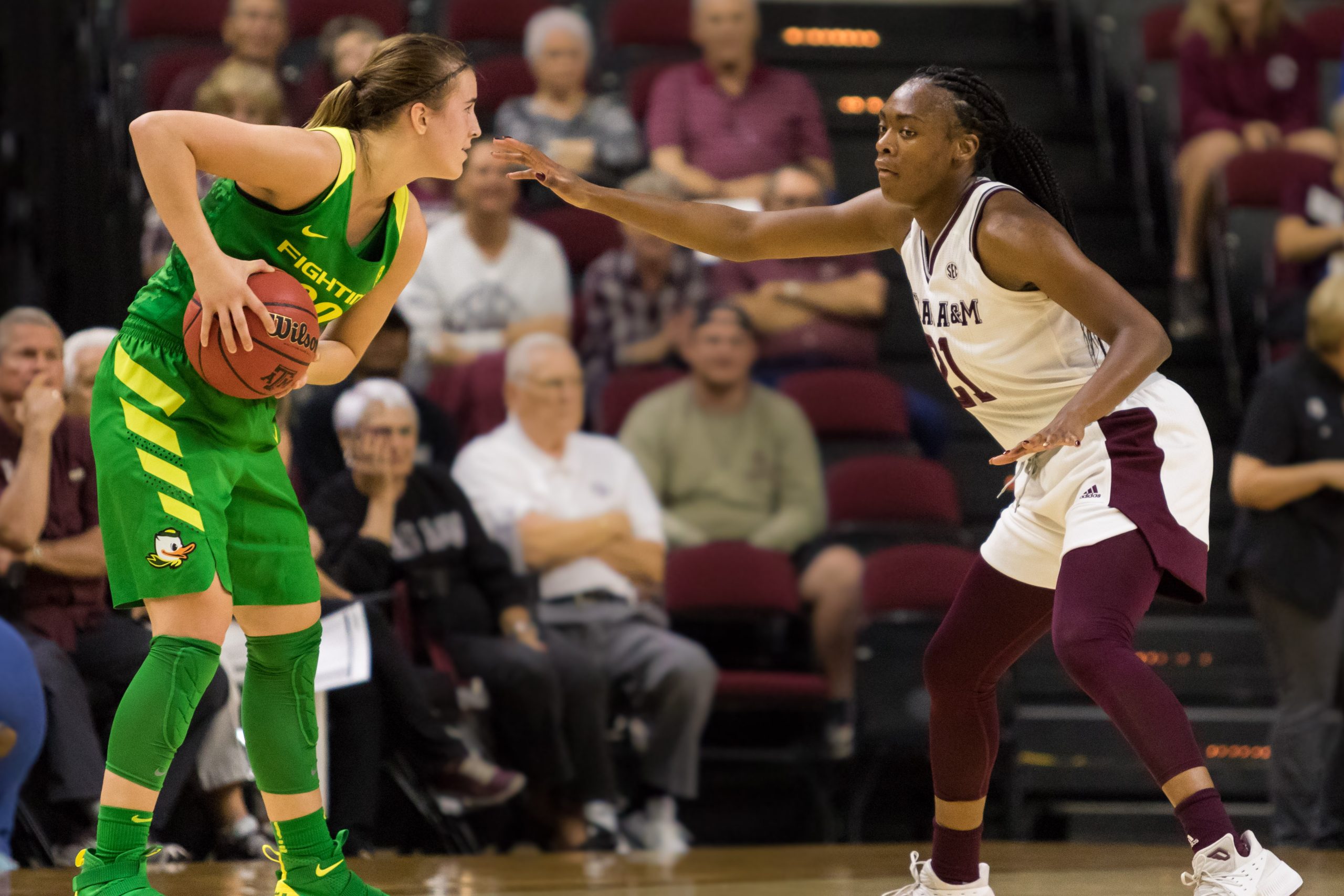 Texas+A%26M+Womens+Basketball+v.+Oregon