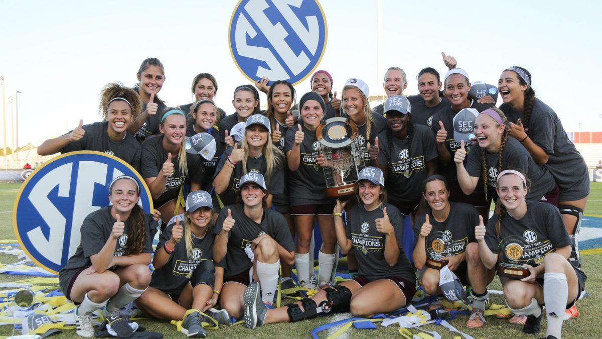 Texas A&M is on a 13-game win streak that dates back to September 21st, including a 2-1 win over Arkansas to win the SEC tournament title. 