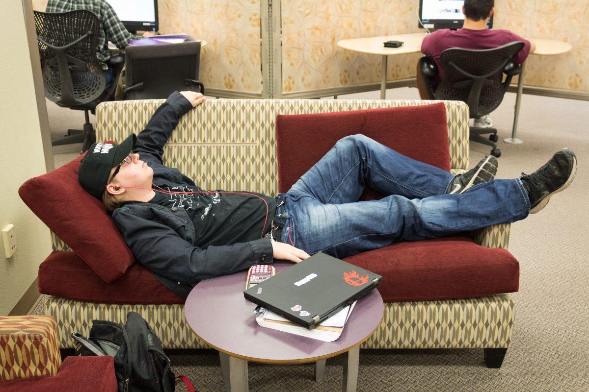 Getting a good night of sleep can be difficult for students to obtain between classes, social life and extracurricular activities. 
