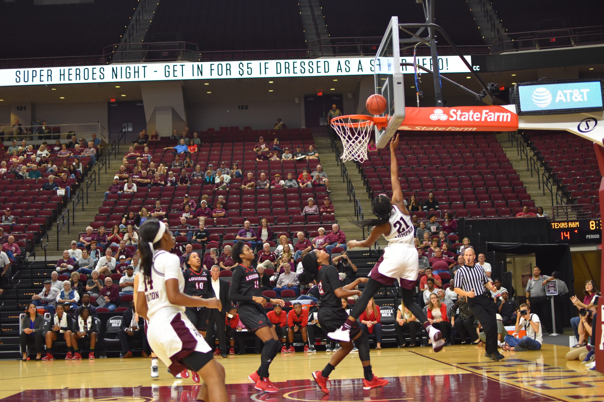 Women's Basketball vs. Louisiana-Lafayette