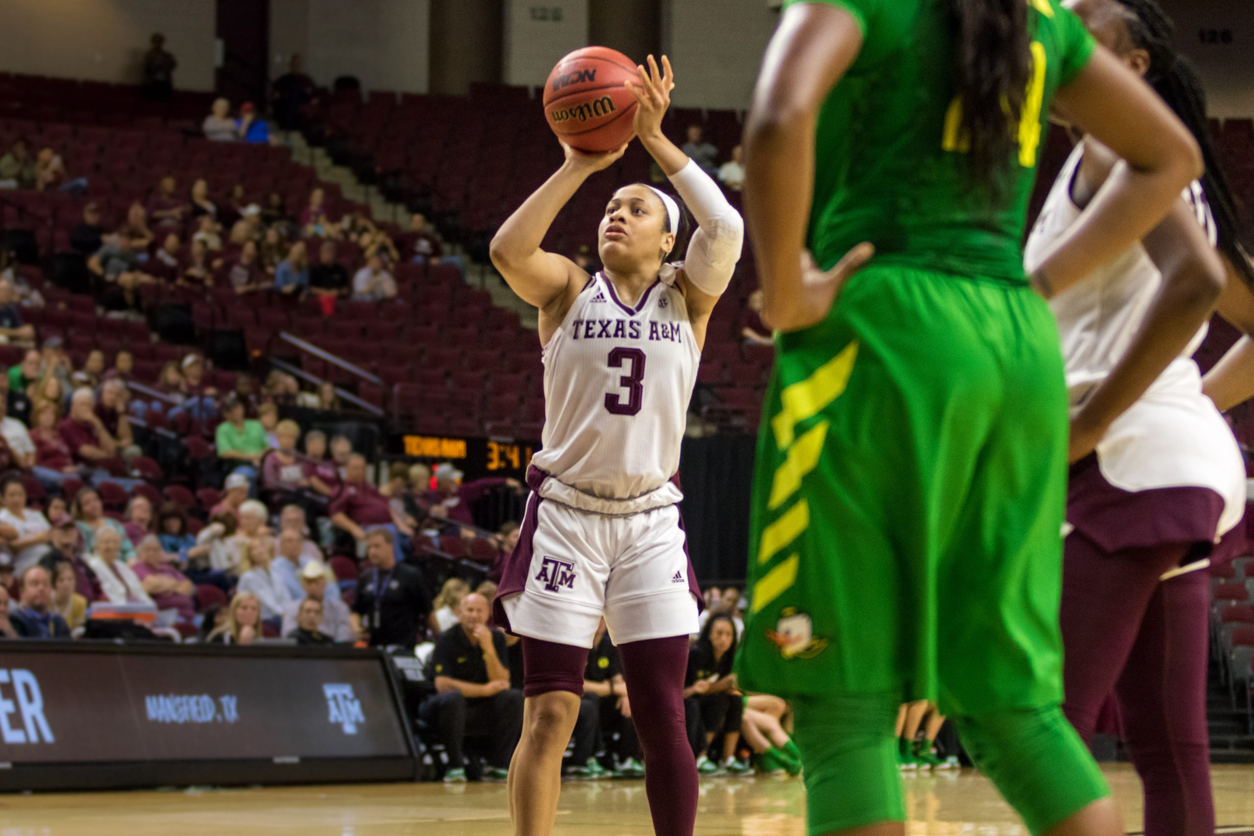 Texas+A%26M+Womens+Basketball+v.+Oregon