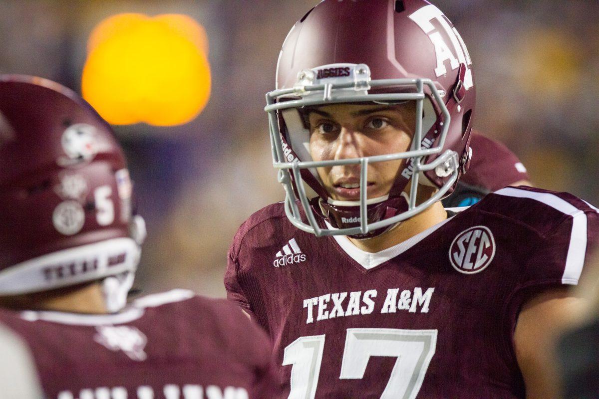 The A&M-LSU game was Nick Starkels third straight 200-yard passing game.