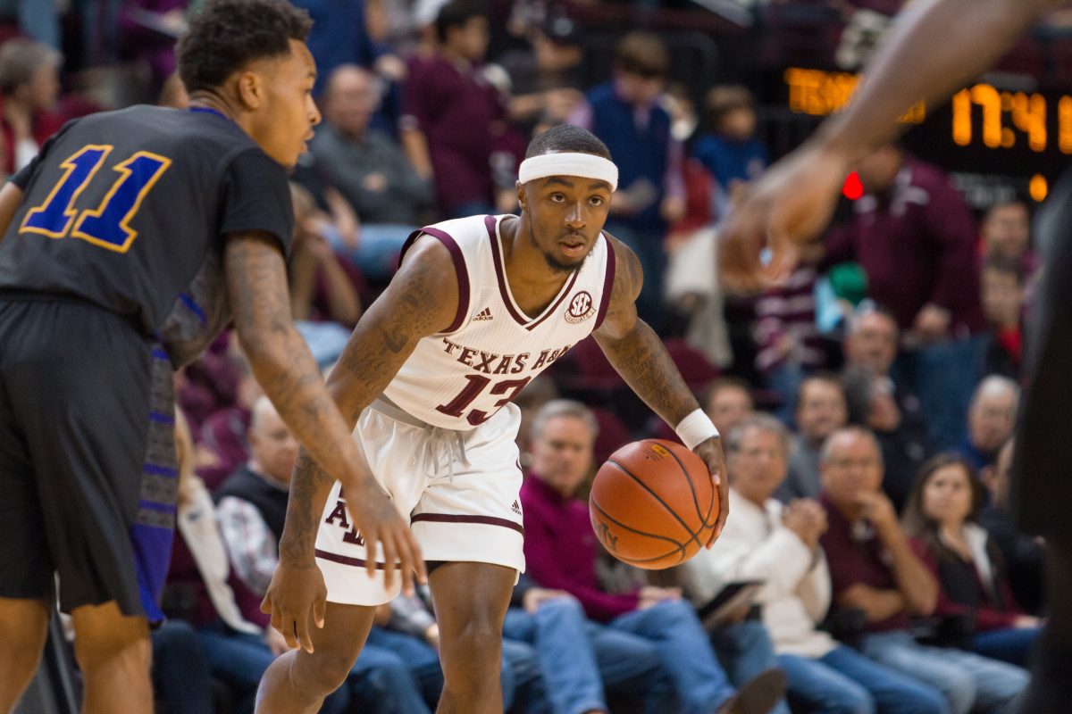 Guard Duane Wilson was 3 for 6 from free throw range in Saturdays win against Prairie View A&M.