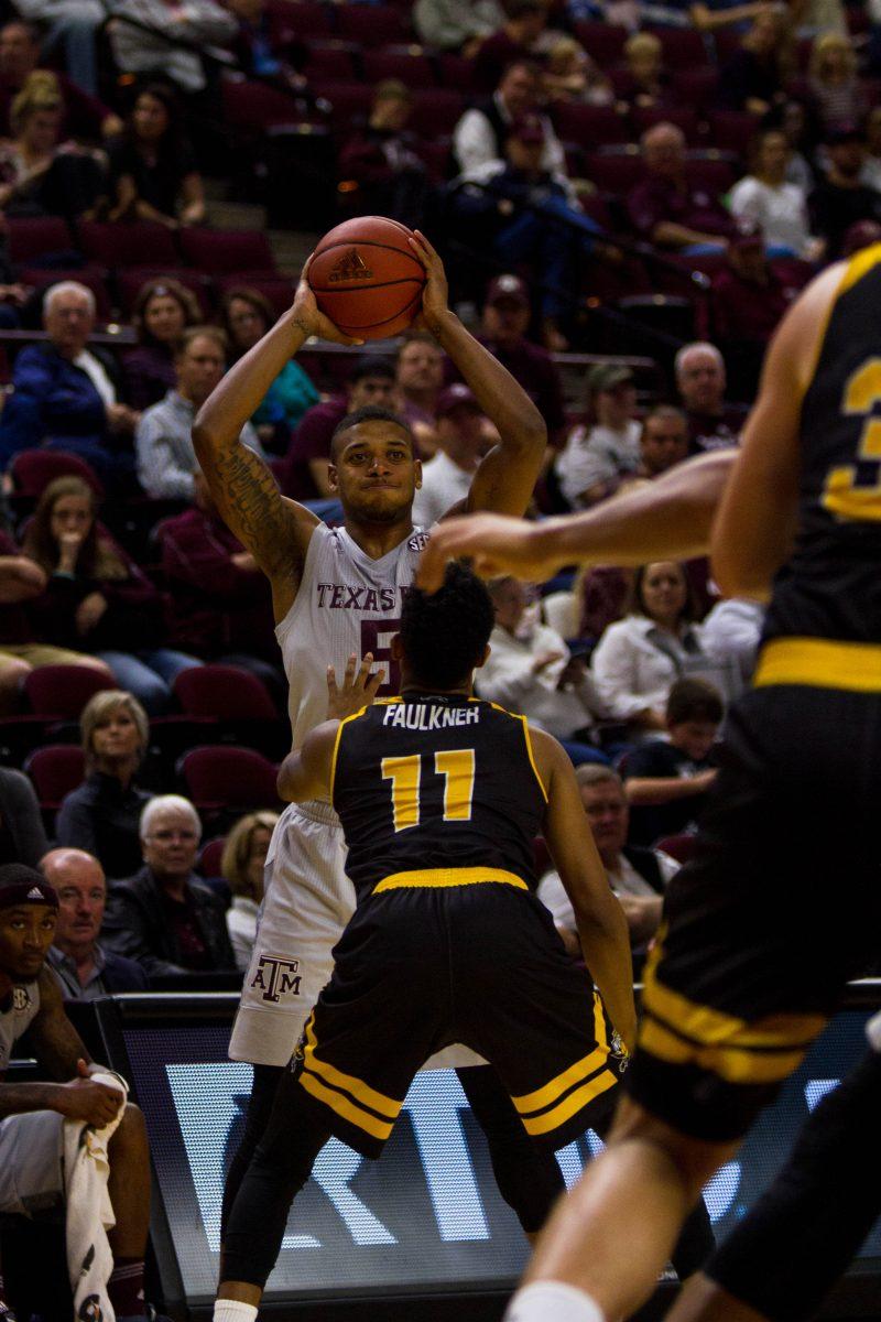 Freshman forward Savion Flagg recorded his first career double-double, scoring 12 points while grabbing 10 rebounds.