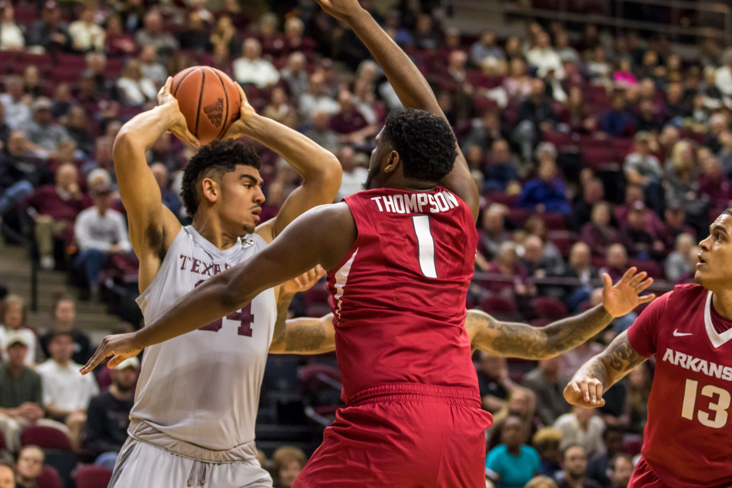 Texas+A%26M+Basketball+v.+Arkansas