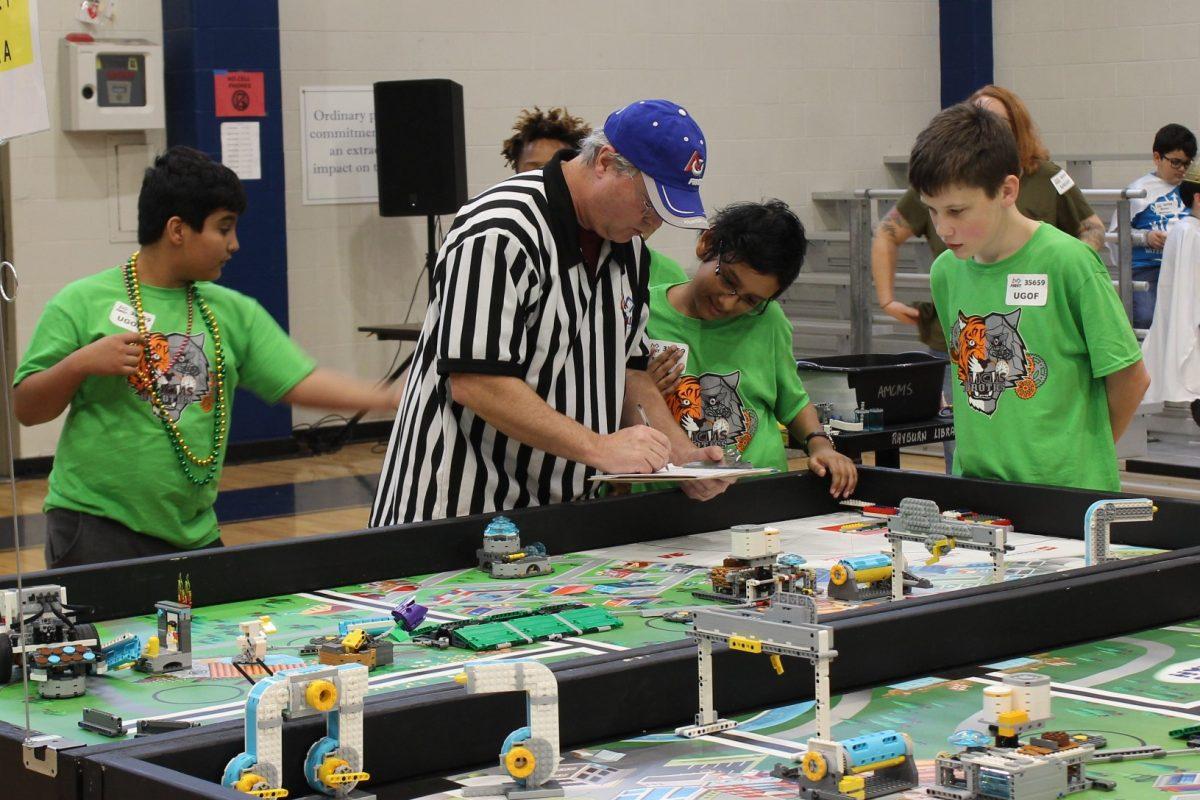 The first LEGO League qualifier was held on Saturday in Bryan.