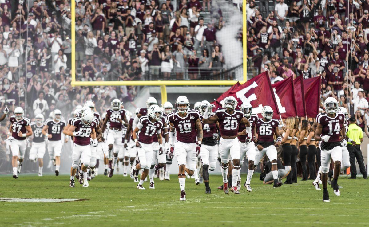 Saturday’s matchup against Mississippi State will be the third straight night game at Kyle Field. 