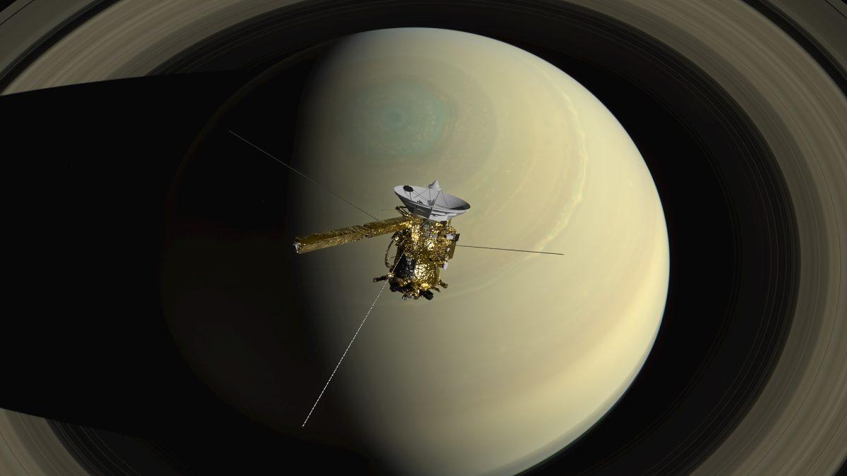 Cassini+over+Saturn