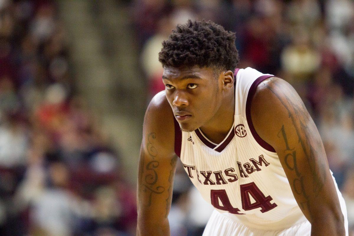 Sophomore forward Robert Williams made the 109th block of his career Tuesday night against Ole Miss.