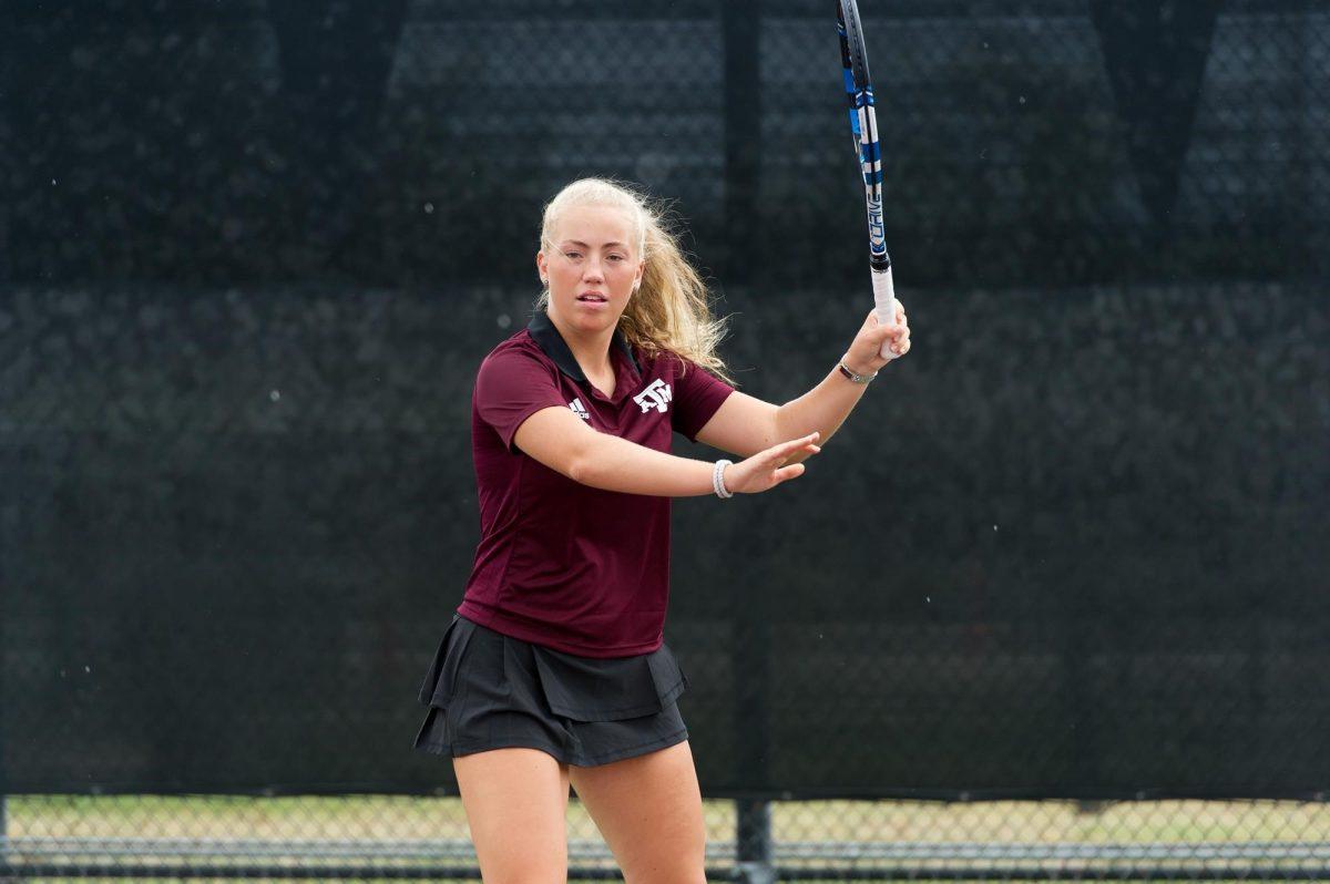 Freshman+Dorthea+Faa-Hviding+and+her+doubles+partner+sophomore%26%23160%3BMargo+Taylor+went+3-0+in+doubles+play+on+Friday+at+the+Haunted+Horned+Frog+Classic.