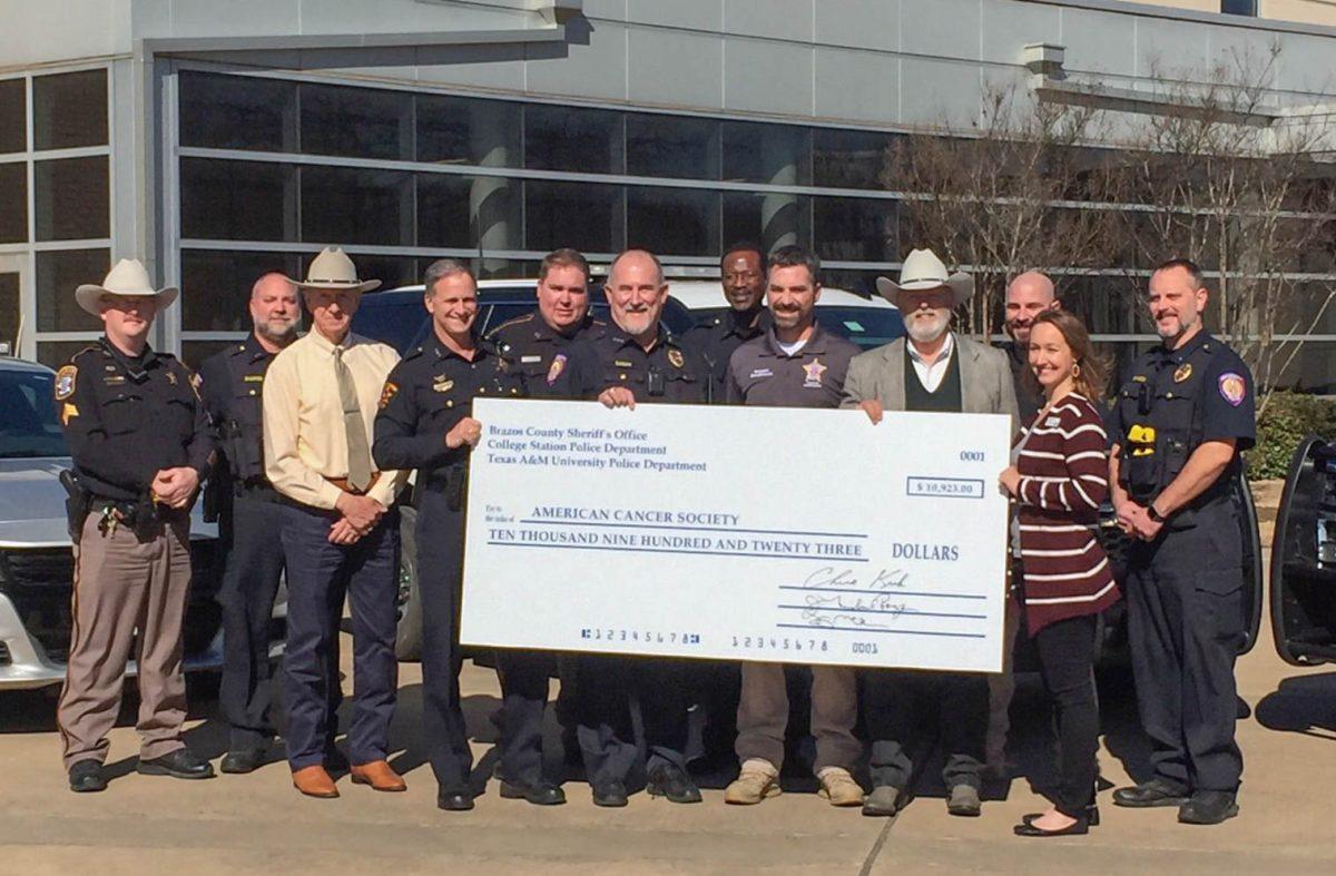 <p>Along with officers from other law enforcement agencies, A&M's University Police Department had 41 officers participate in the No-Shave November campaign to raise cancer awareness and donations for the American Cancer Society.</p>