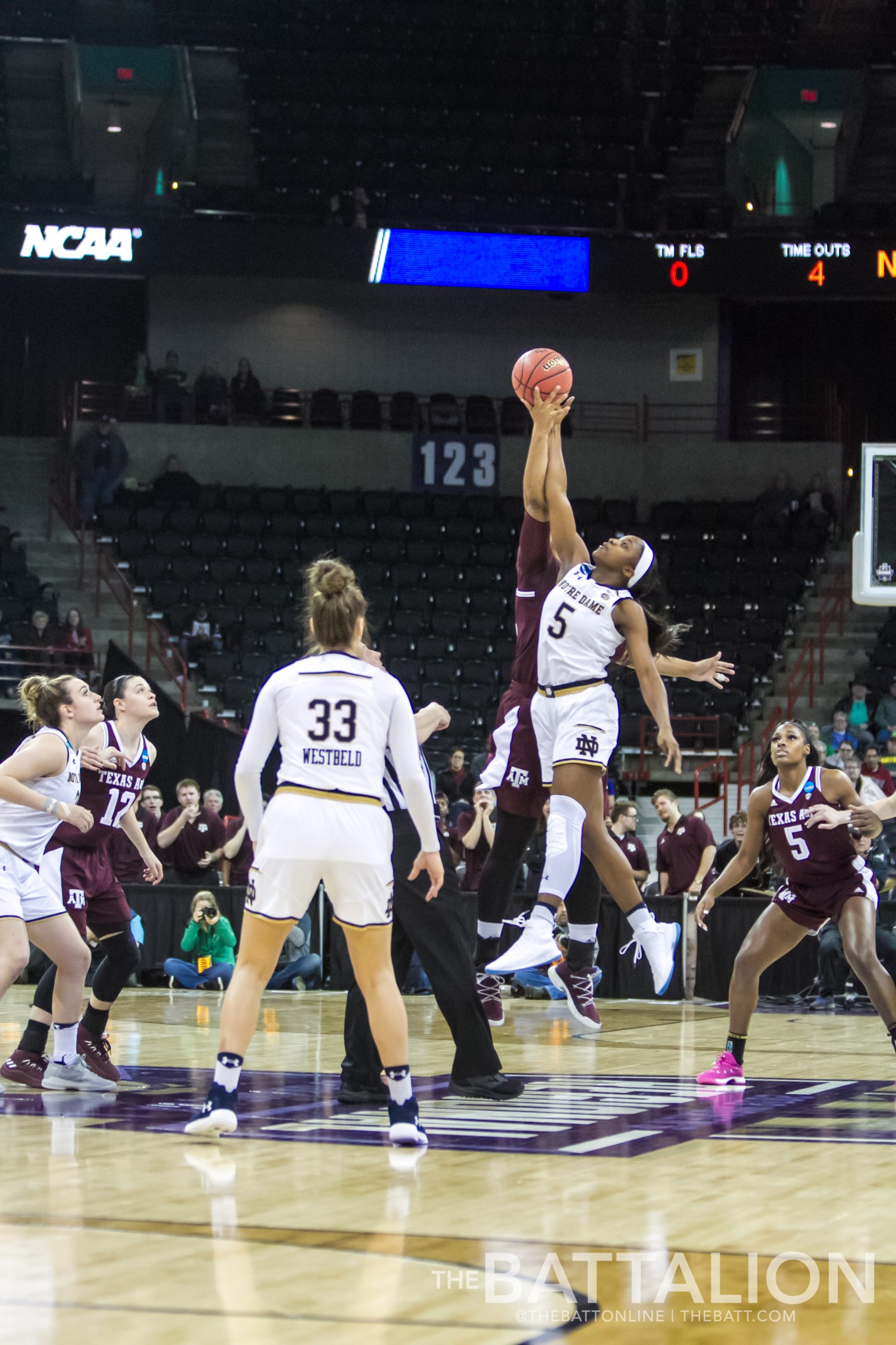 Womens+Basketball+vs+Notre+Dame