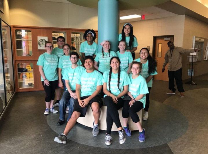 Forty-four students will spend their spring break traveling across the southern United States, performing charitable acts at Special Olympics, a food bank, a veteran&#8217;s hospital and an animal shelter.