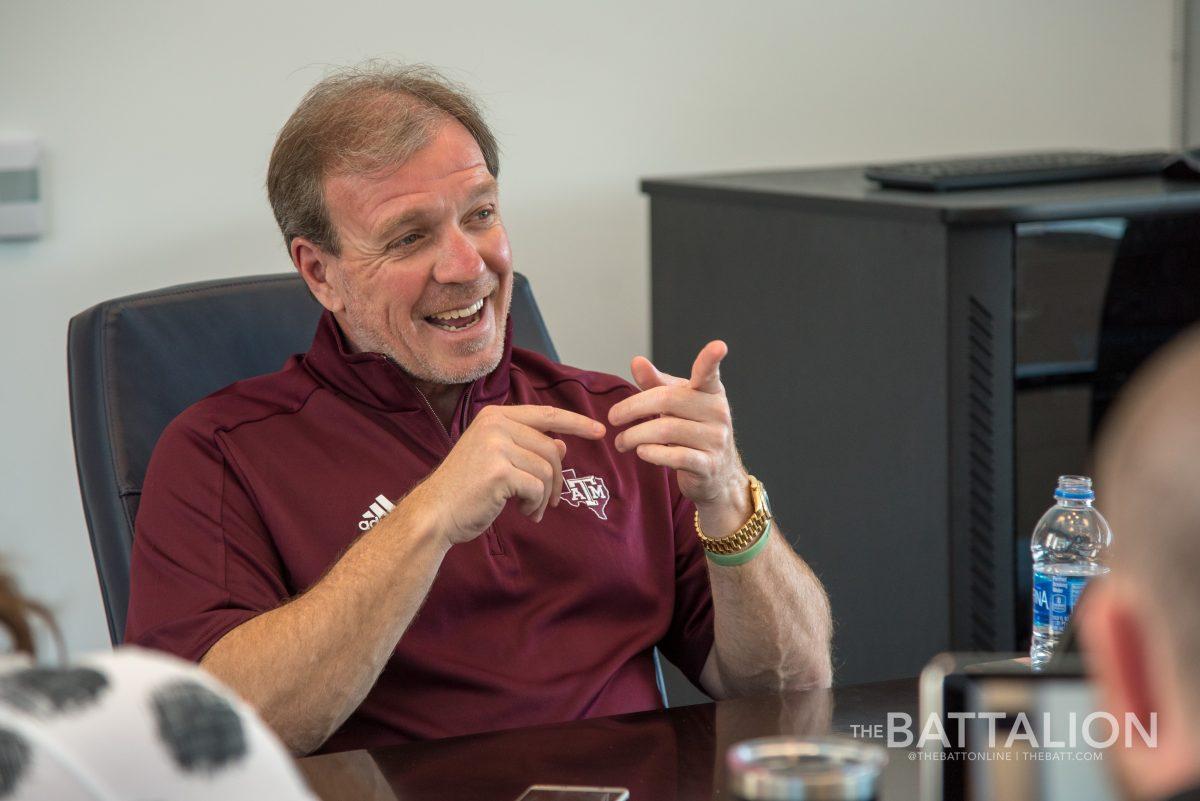 Texas A&M head coach Jimbo Fisher said every position is open for the taking.