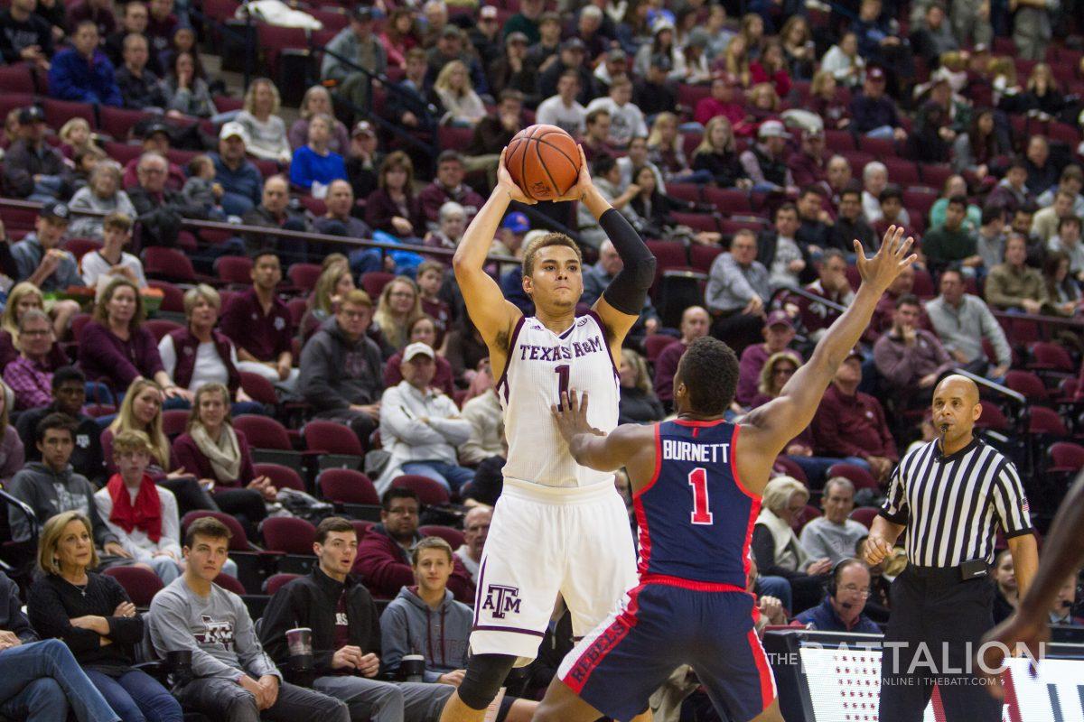 Junior DJ Hogg, who is third on the team in scoring, averages 11.4 points per game.