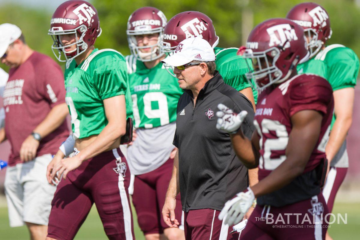 The 2018 Maroon and White game will be played at Kyle Field on Saturday.