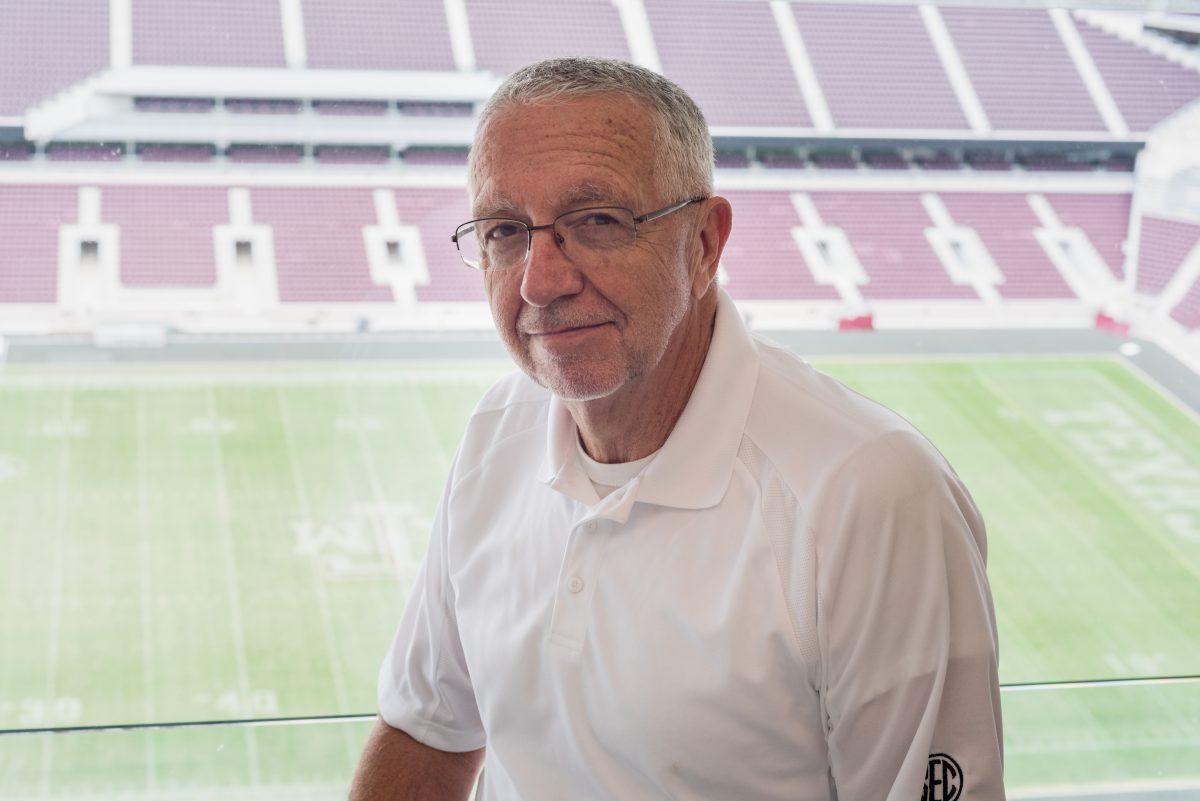 Dave South announced his first Aggie football game in 1985.Over the years, South has also announced baseball and basketball. 
