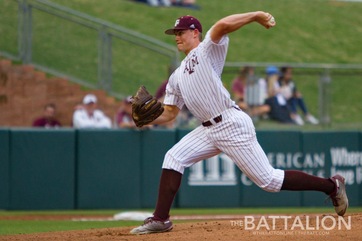 Freshman Asa Lacy was the starting pitcher. 