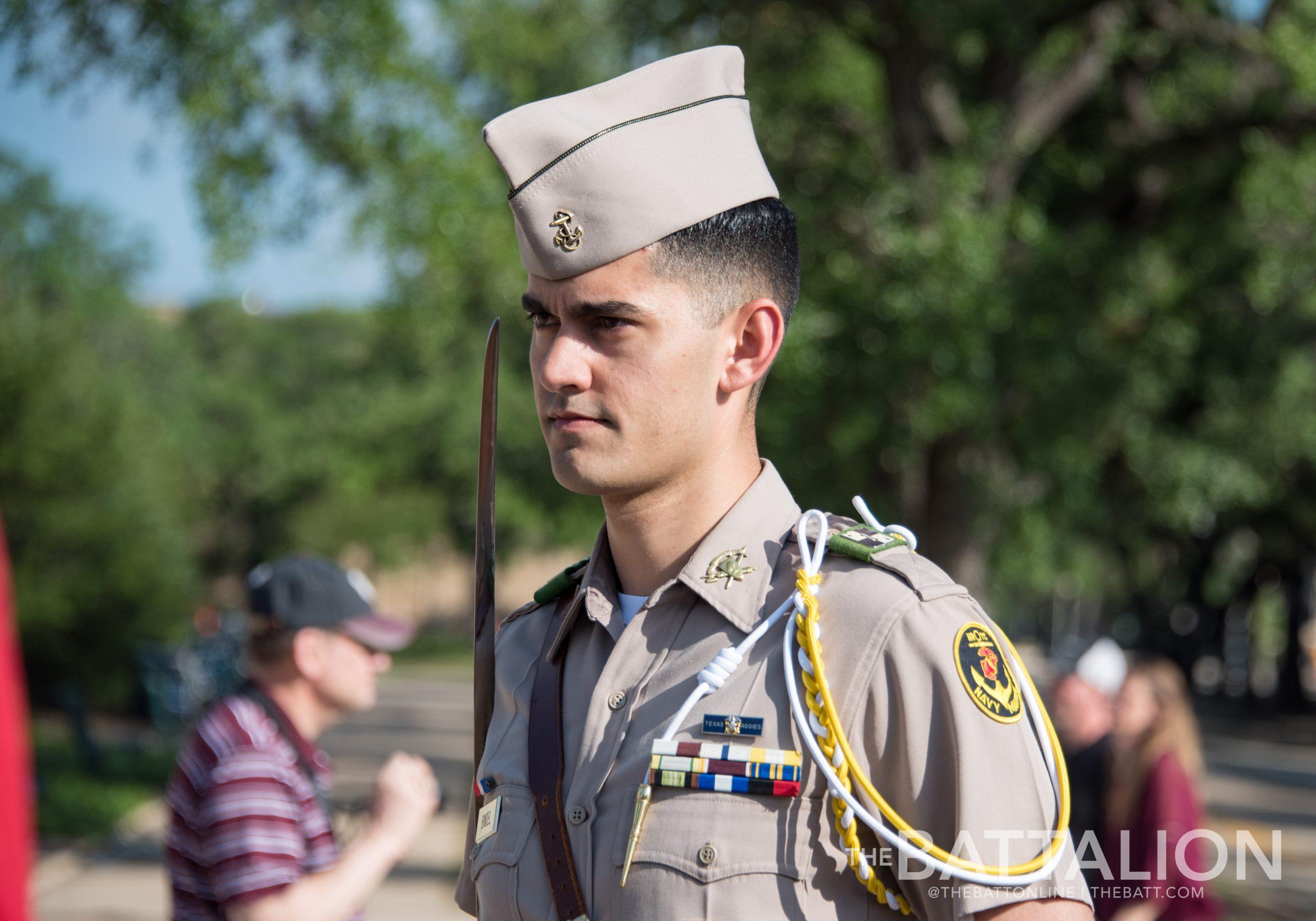 Cadets+joining+the+military+reflect+on+A%26M+history+of+service