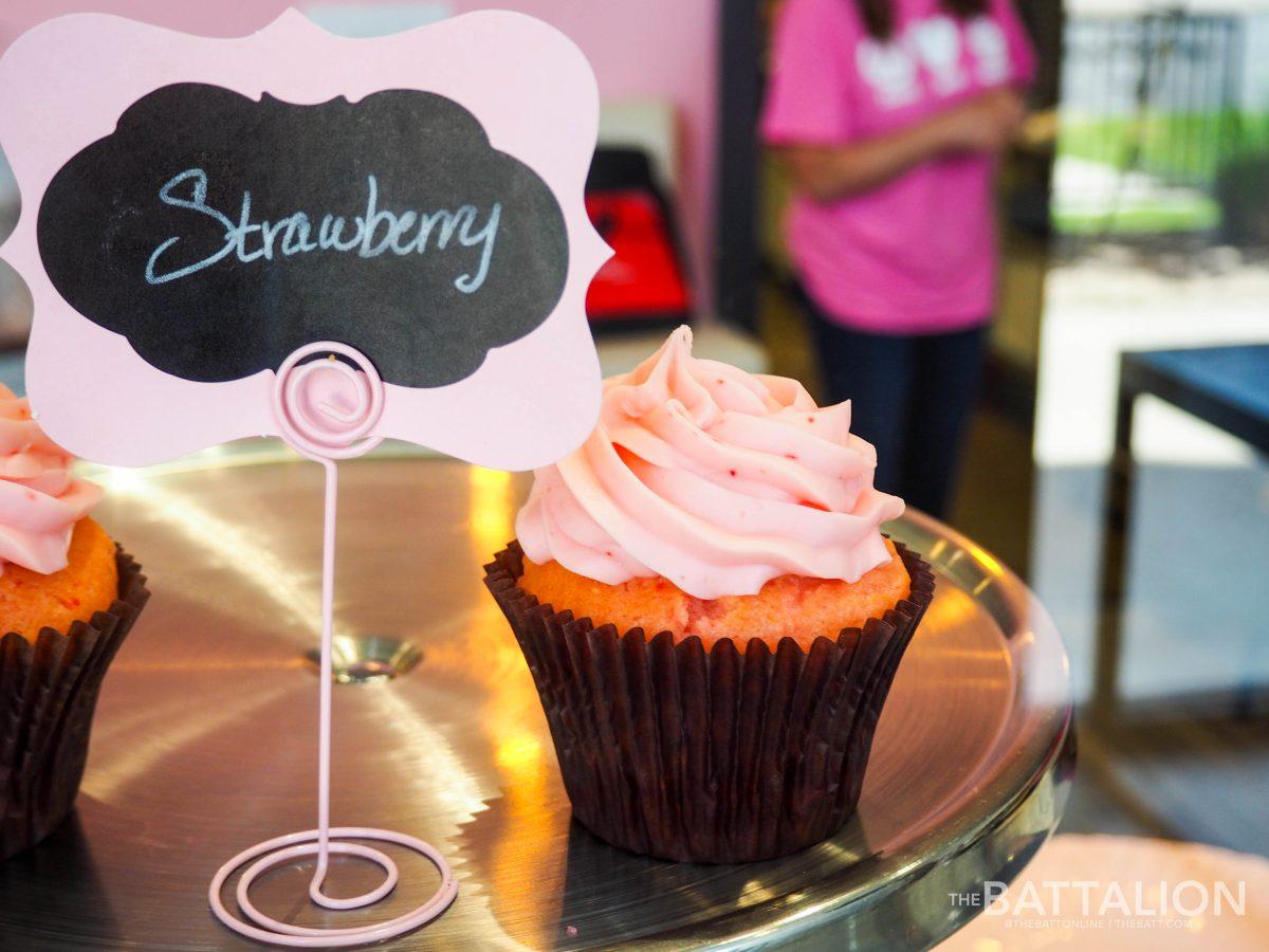 Smallcakes offers a variety of cupcake flavors, ranging from traditional favorites like Strawberry to bold choices like Kentucky Bourbon.