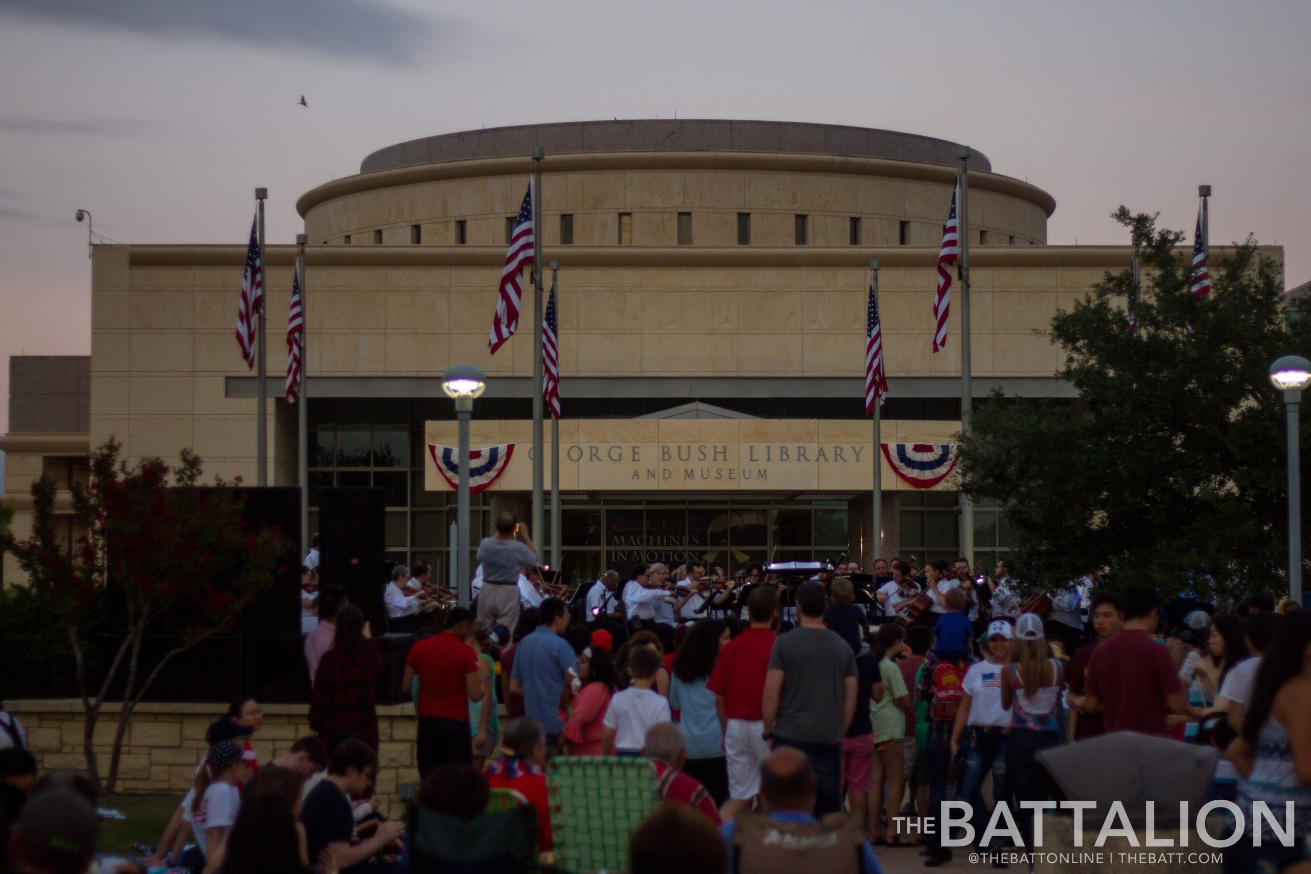 Bush Library 4th of July