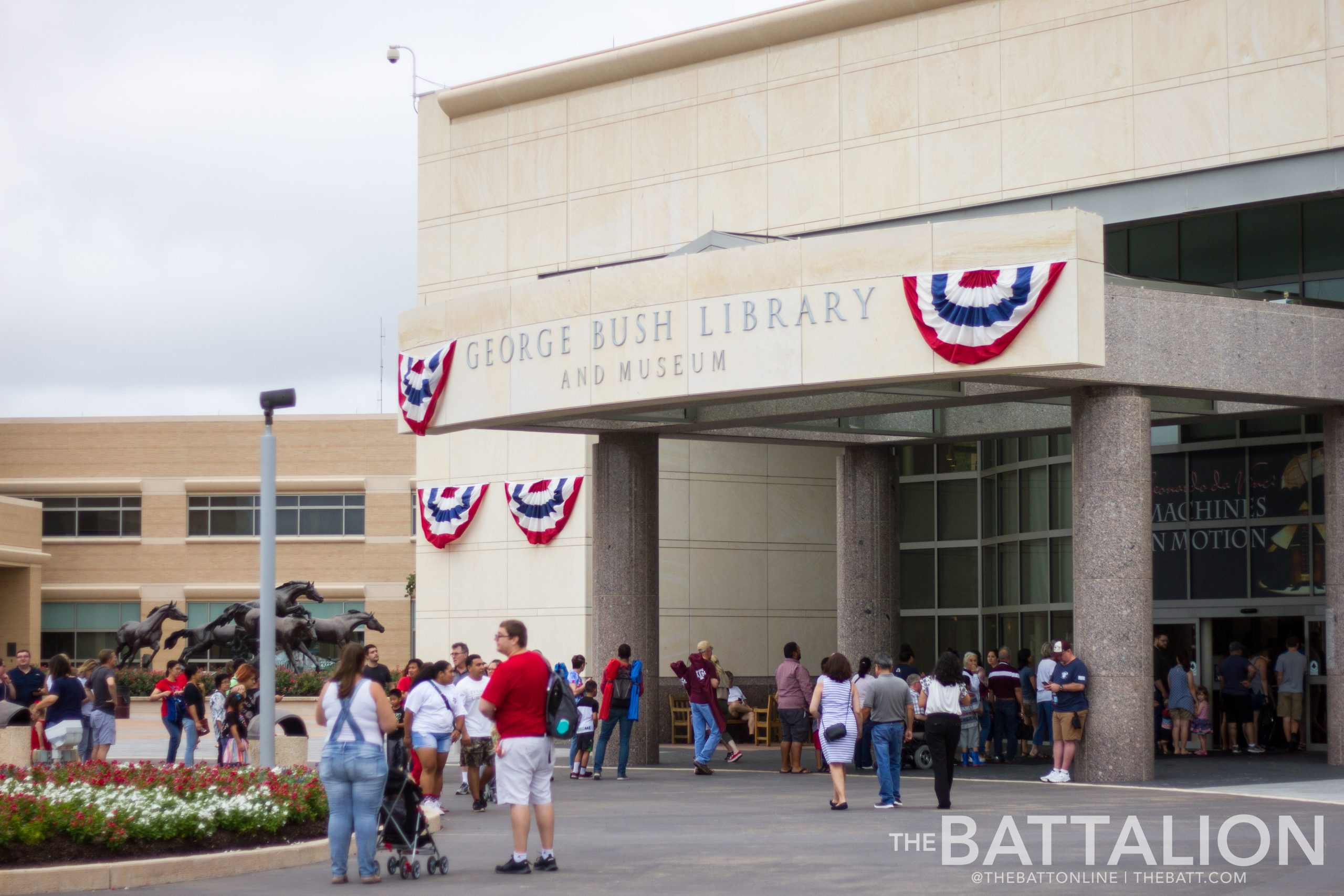 Bush Library 4th of July