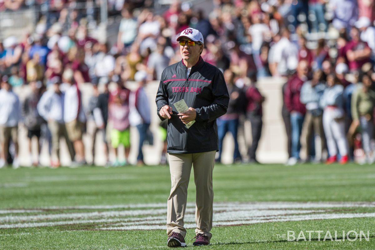 Head football Coach Jimbo Fisher, hired during the offseason with a $75 million guaranteed contract, begins his era of Aggie football Thursday, Aug. 30 against Northwestern State in Kyle Field.