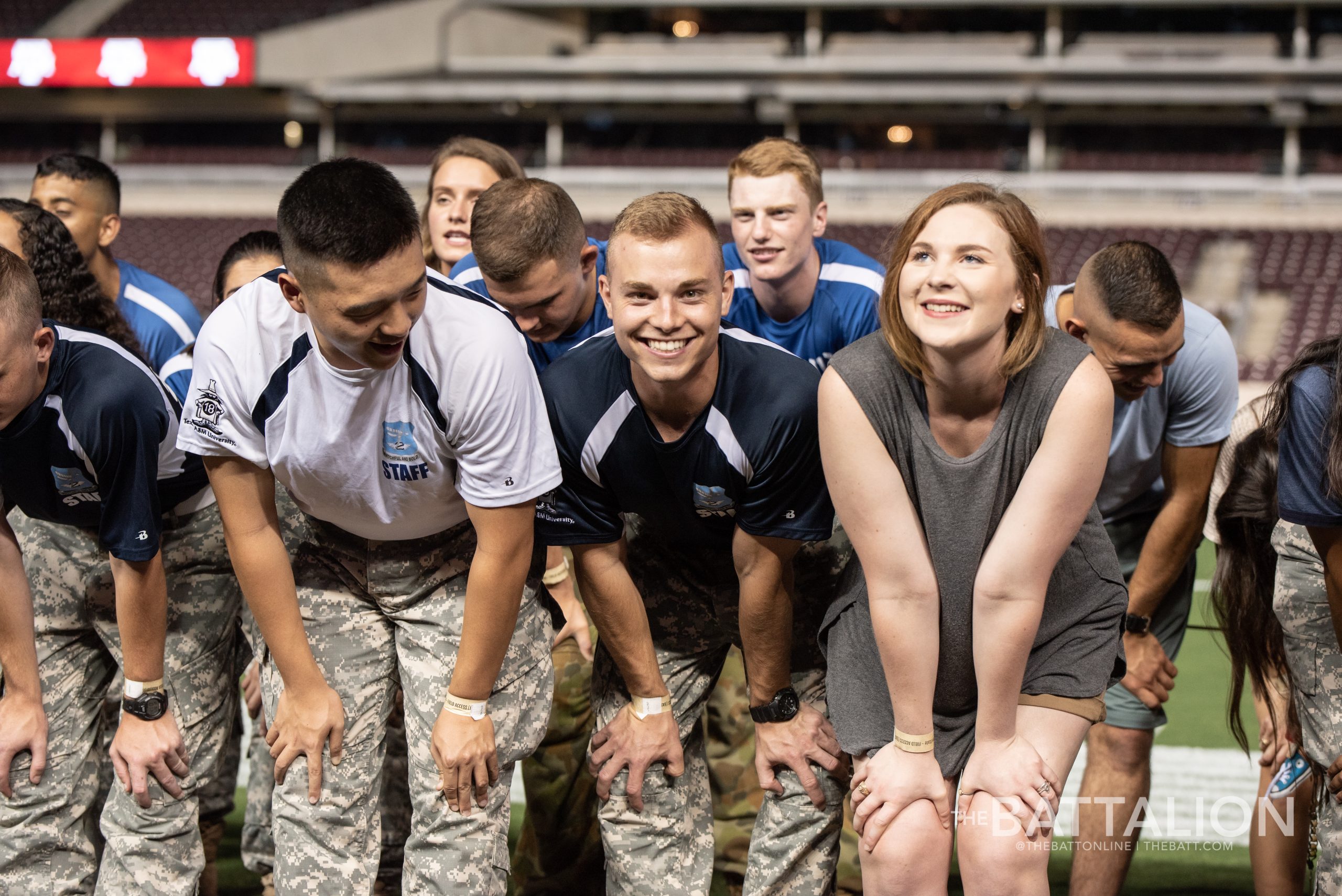 First Yell Practice