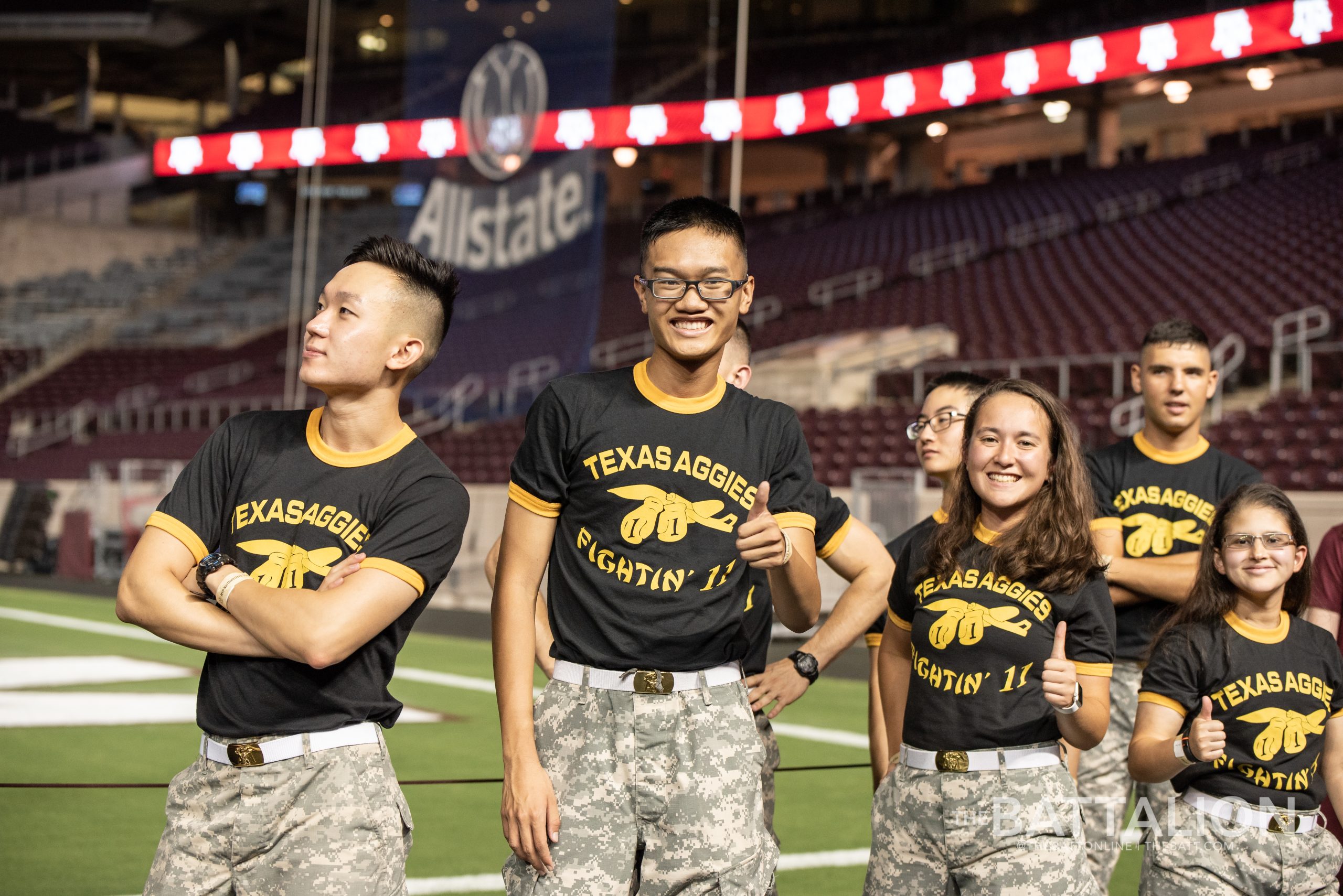 First Yell Practice