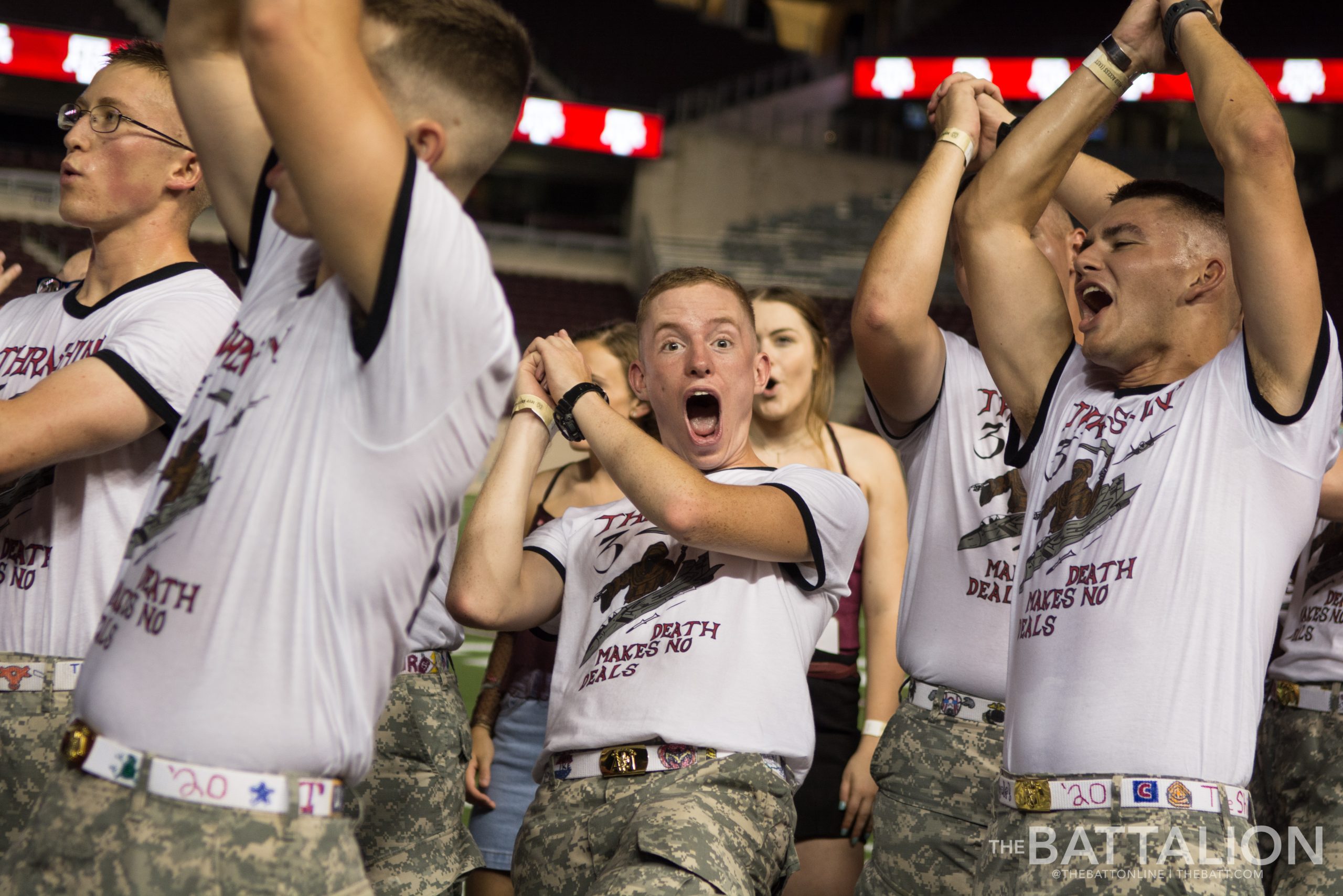 First Yell Practice