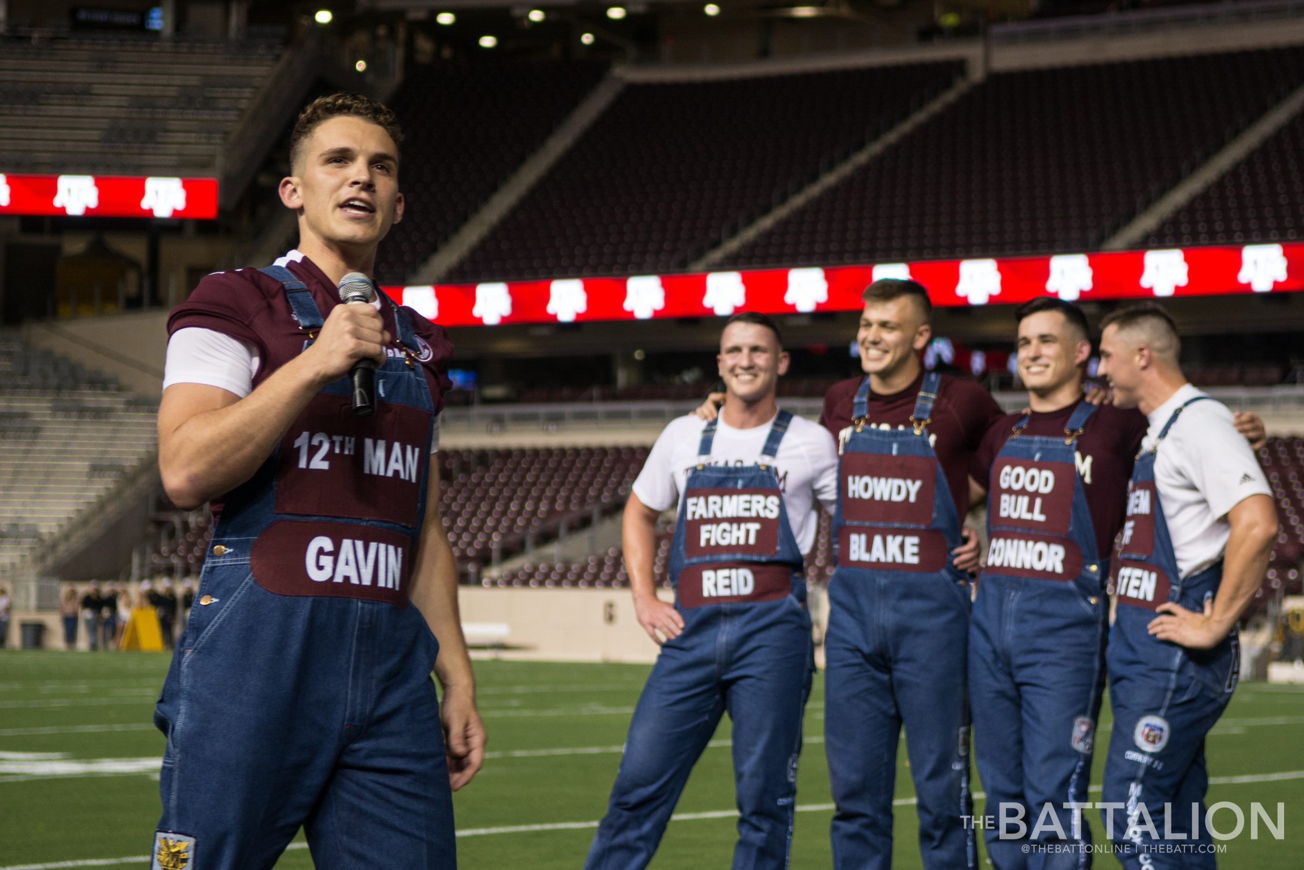 First Yell Practice