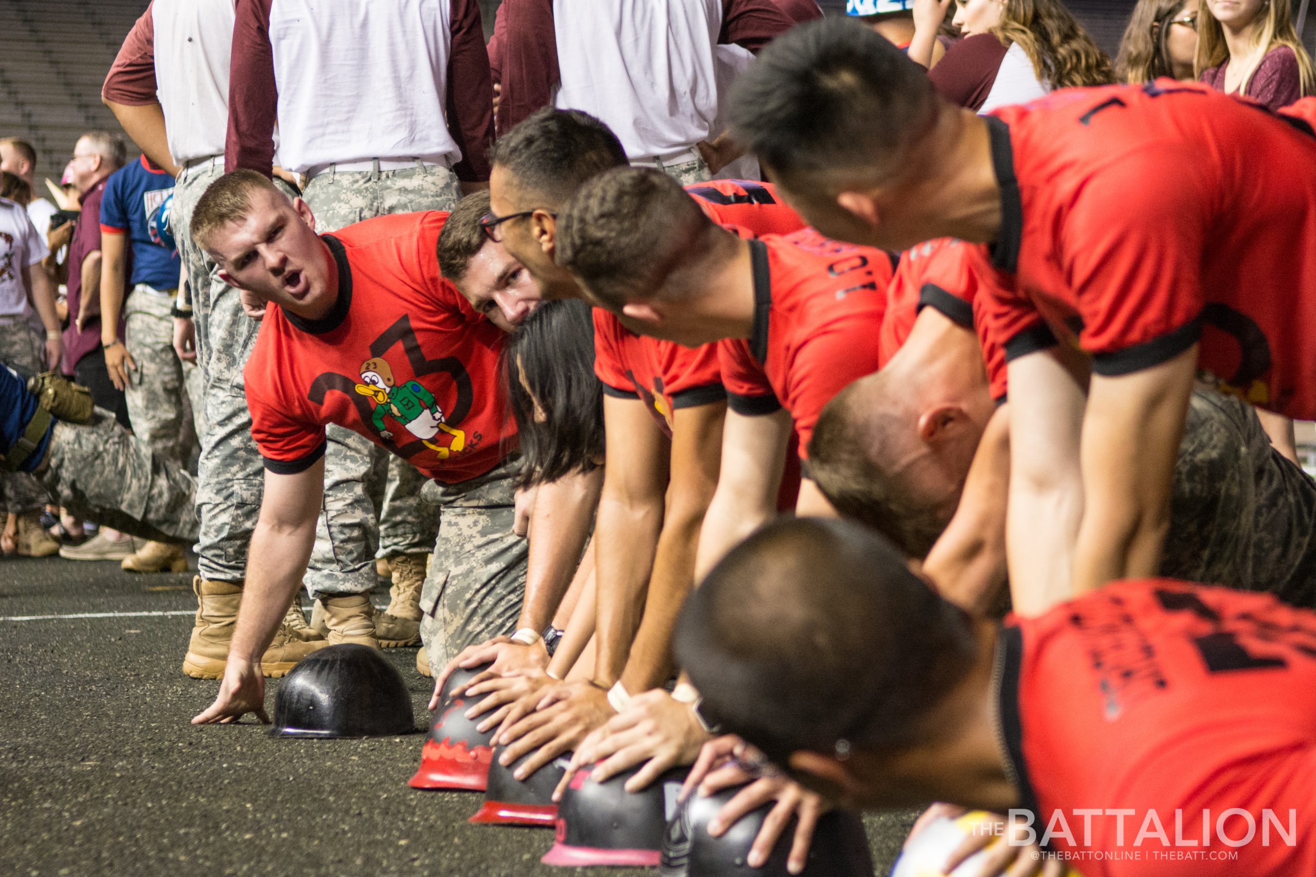 First Yell Practice