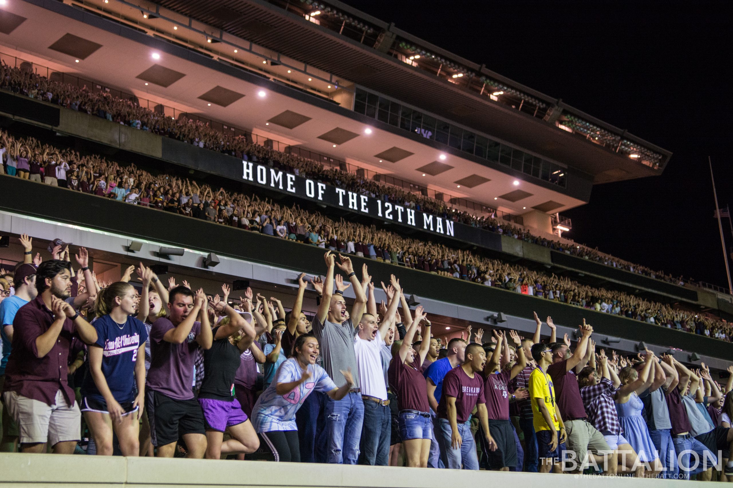 First Yell Practice